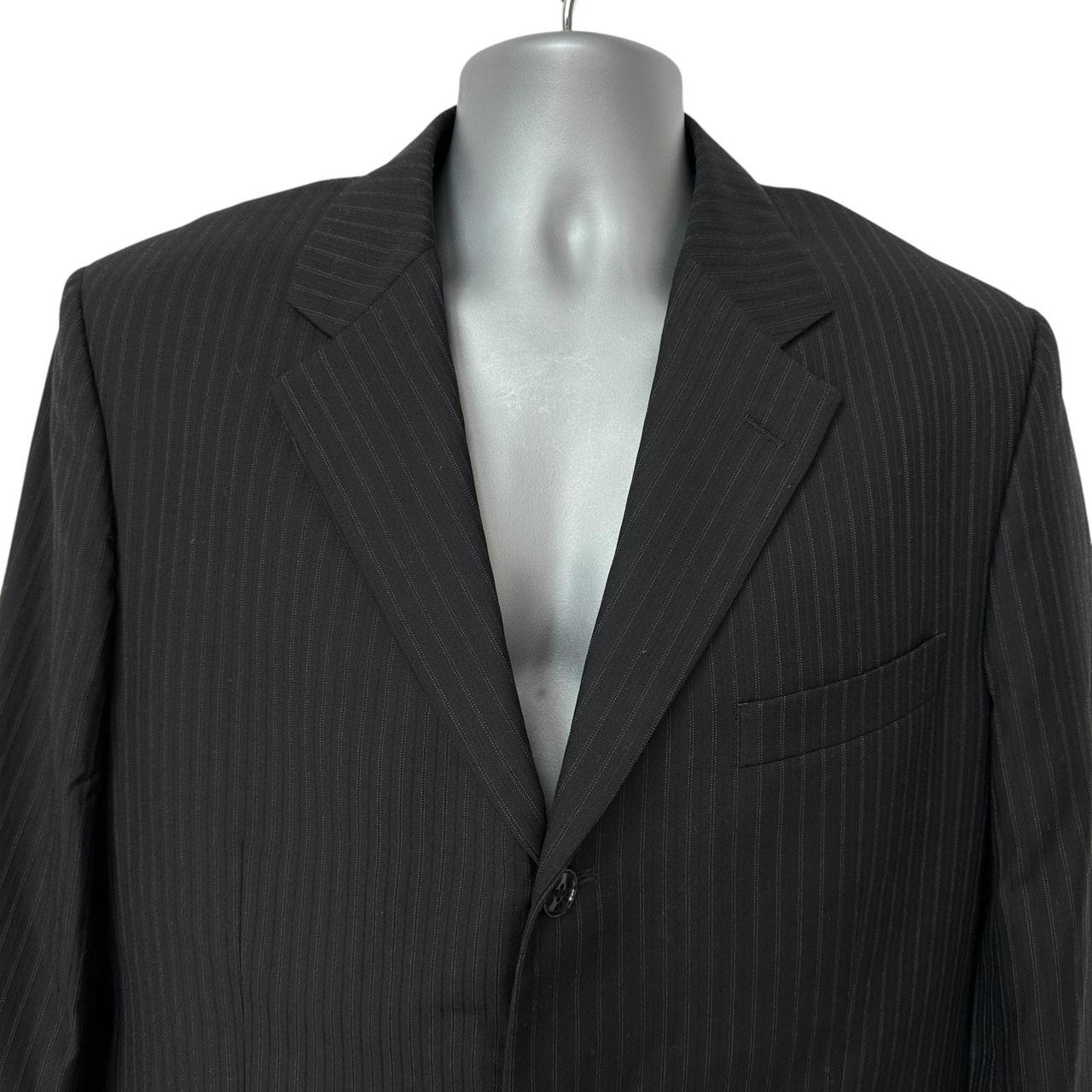 Source Unknown Men's Tailored jacket - Black/Grey… - image 3