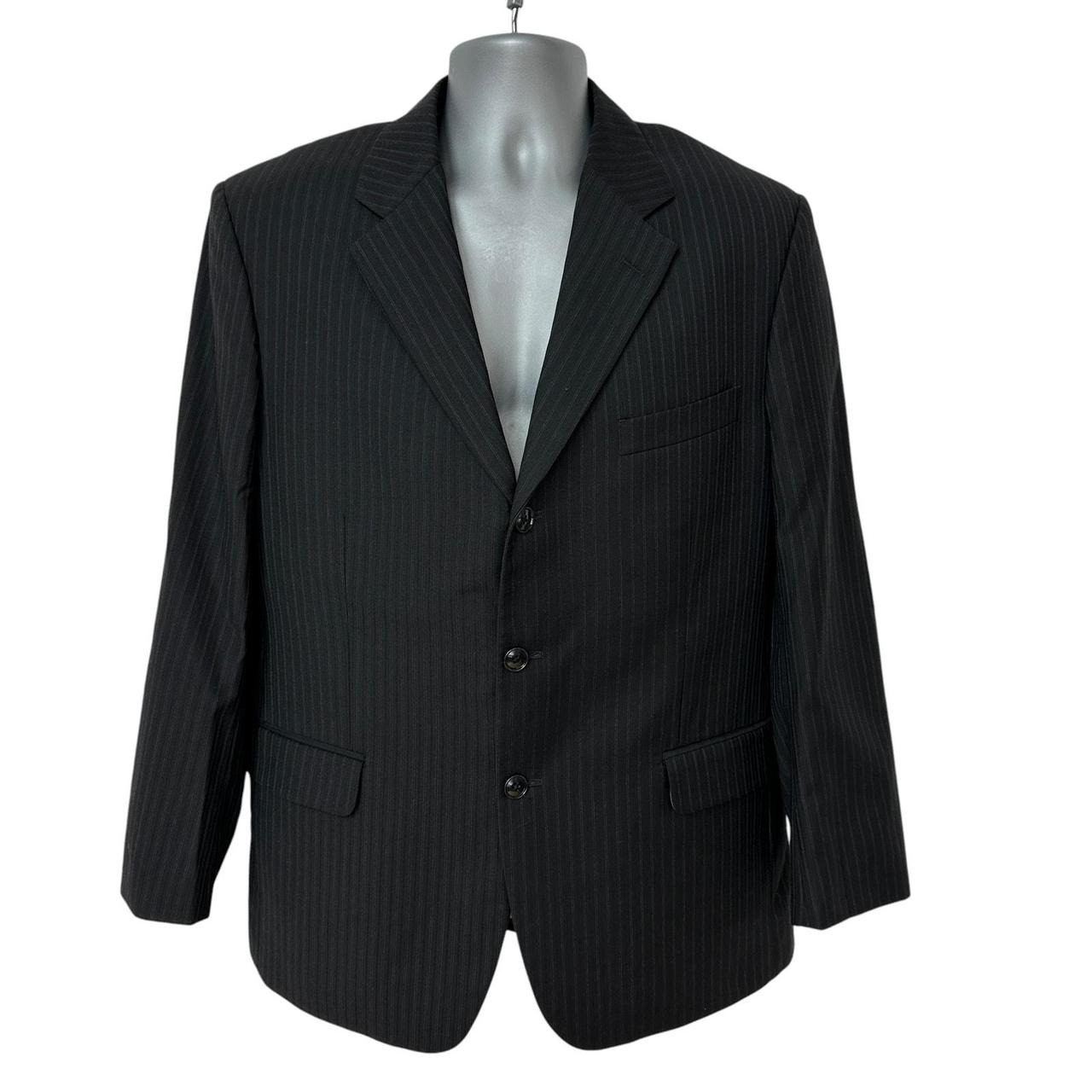 Source Unknown Men's Tailored jacket - Black/Grey… - image 1