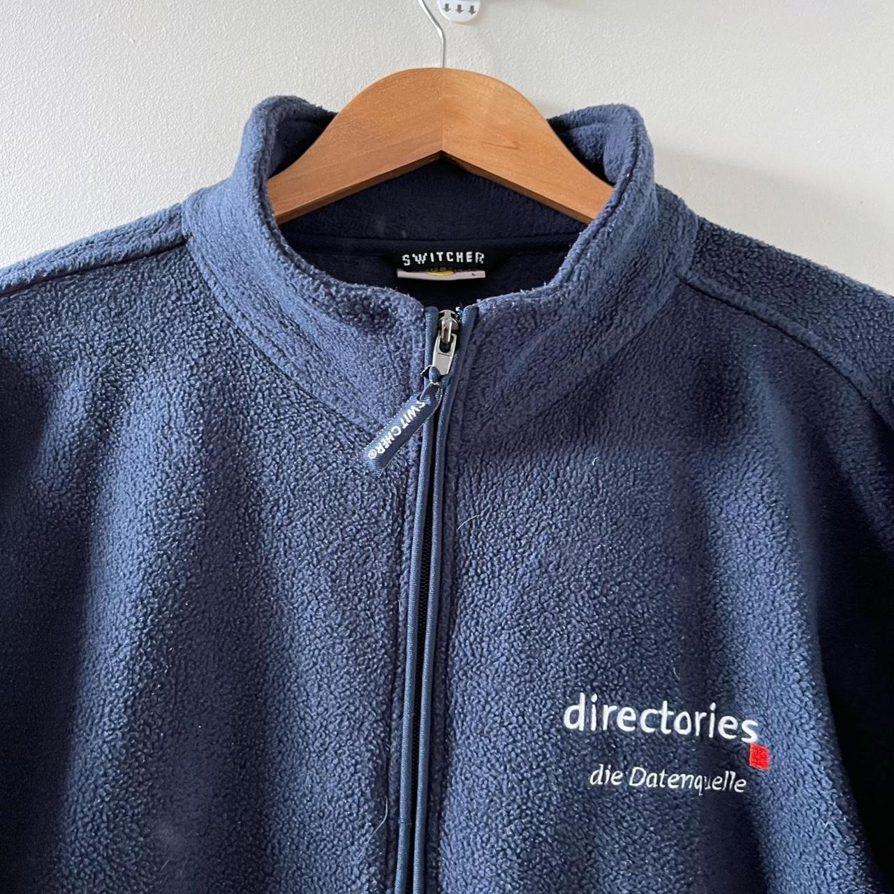 German workwear full zip fleece Measurements Pit... Depop