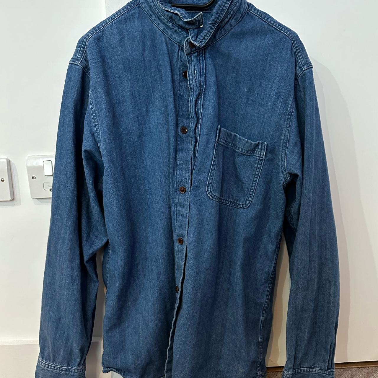 Nudie hot sale denim shirt