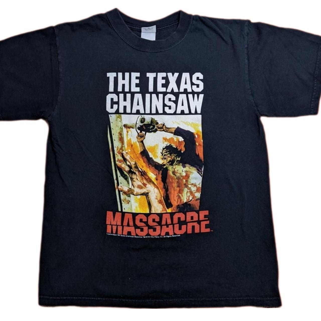 Vintage Y2K Texas Chainsaw Massacre Tee Size... - Depop