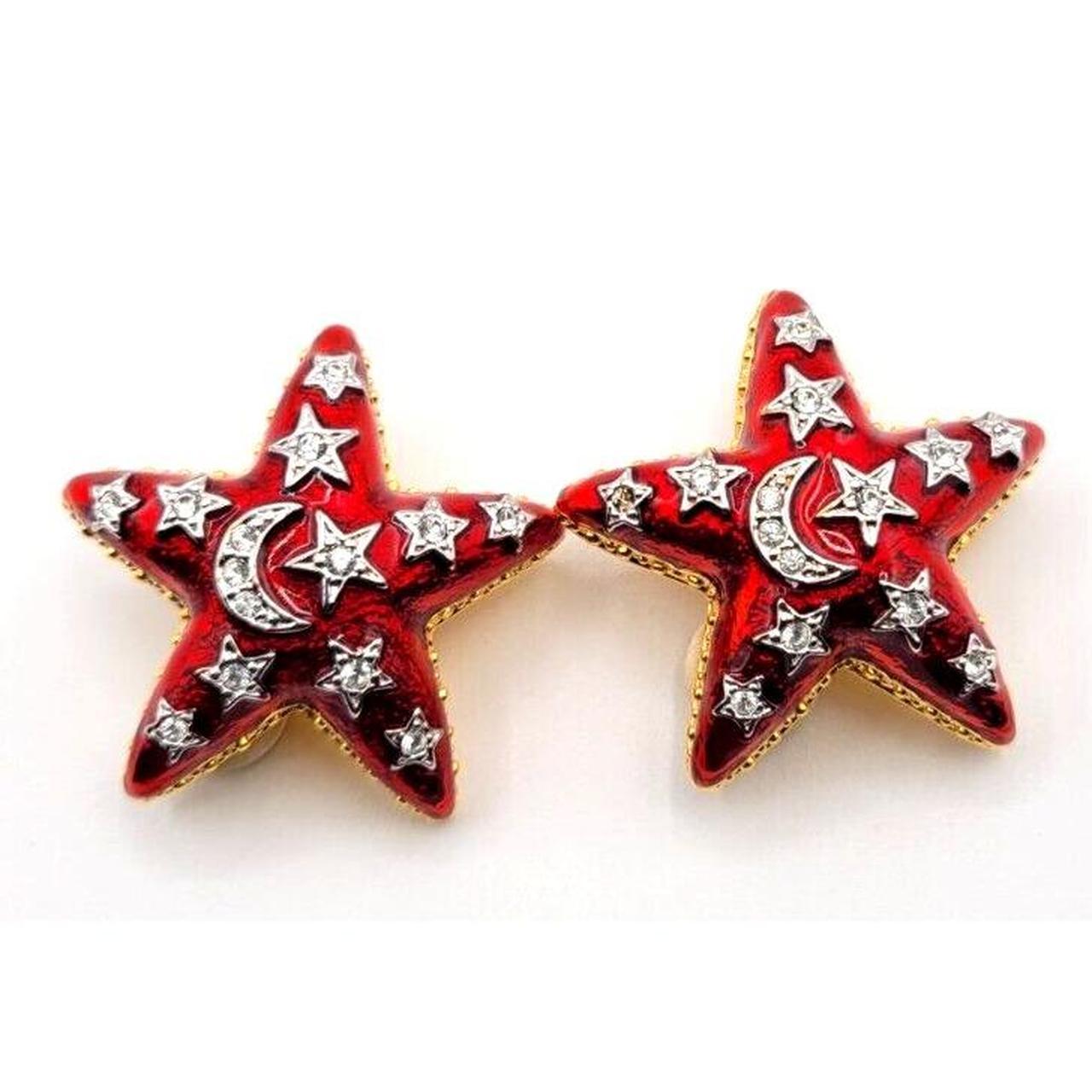 Quacker Factory Women's Earrings - Red – QUACKER … - image 1