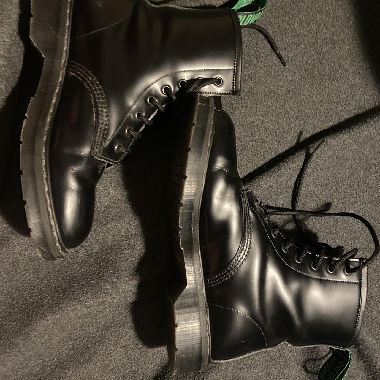 Solovair boots. Worn once. UK Size 6 1/2 in men’s... - Depop