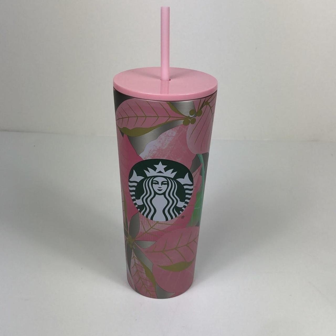 Starbucks Pink Green Tumblers