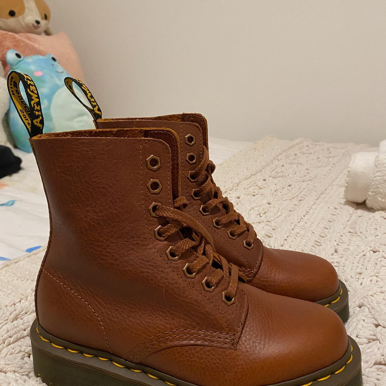 1460 pascal junior leather ankle boots