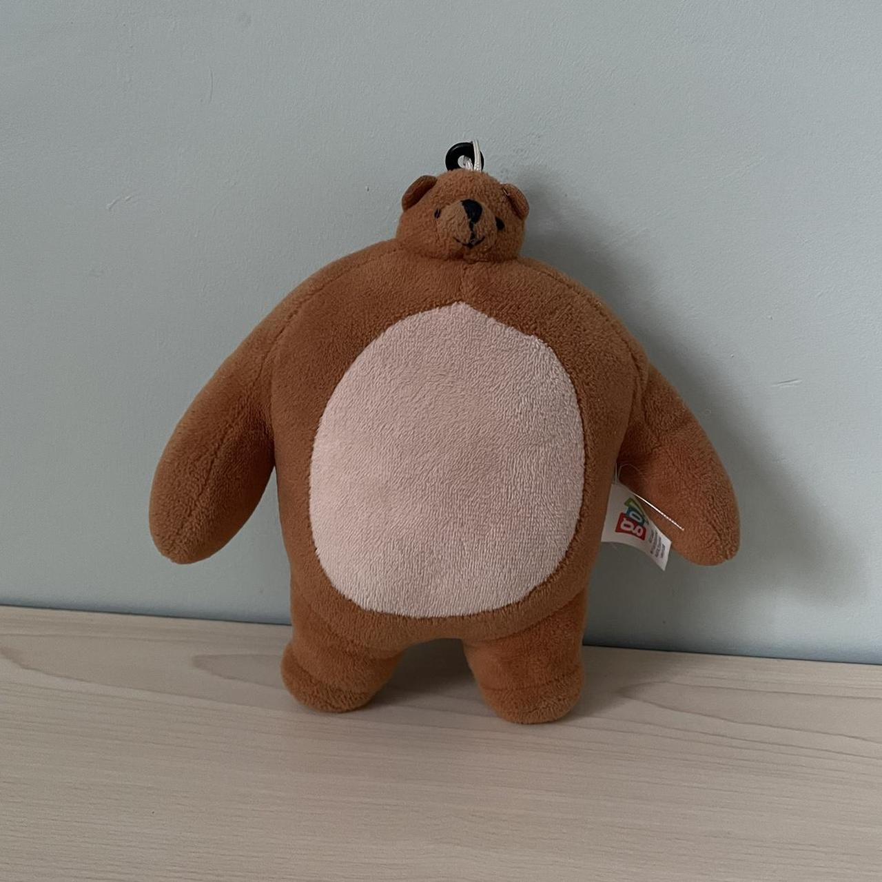 Stuffed bear with tiny head deals