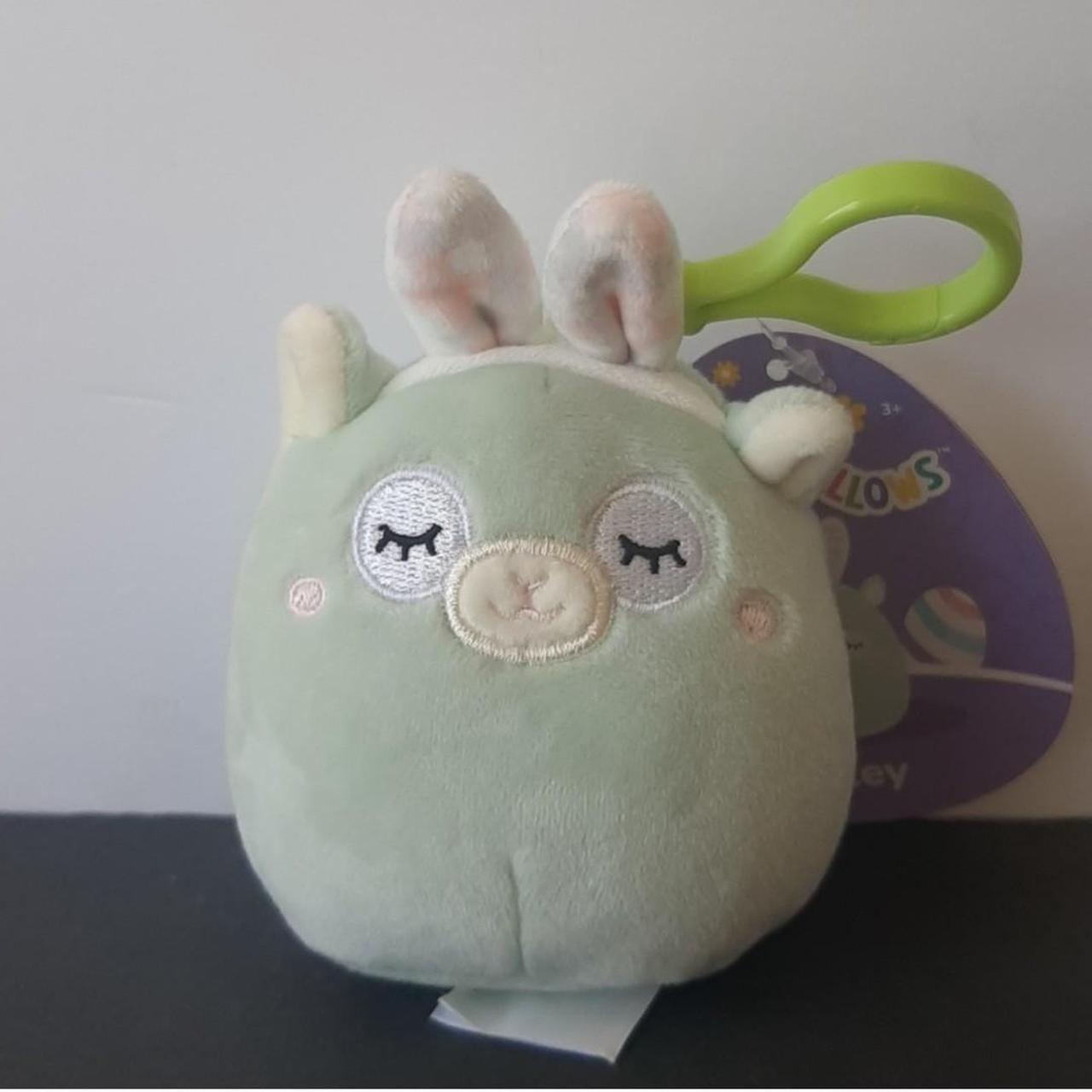 Squishmallows Miley Llama Clip-On Green 3.5