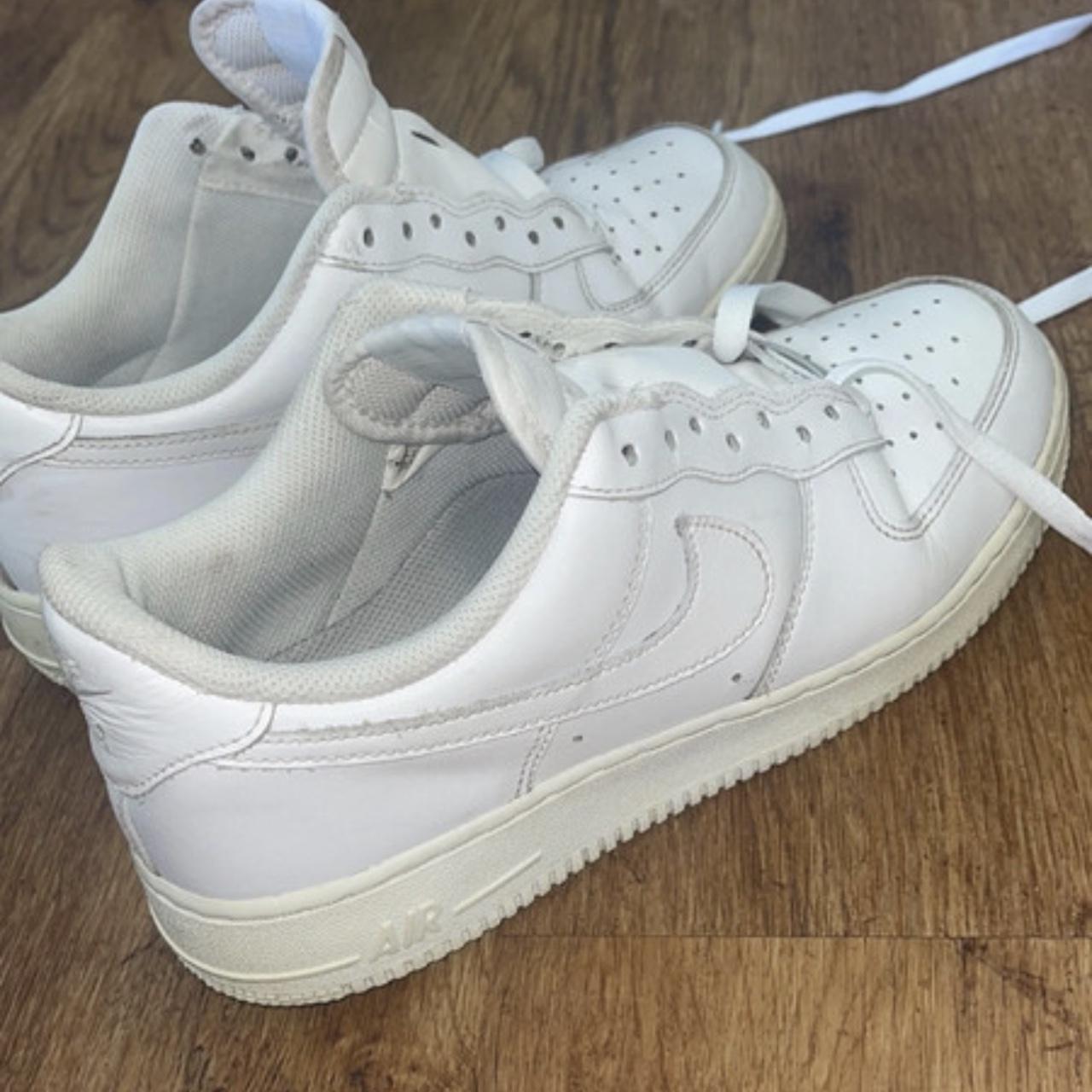 Nike Air force 1 Size 8, freshly washed! - Depop