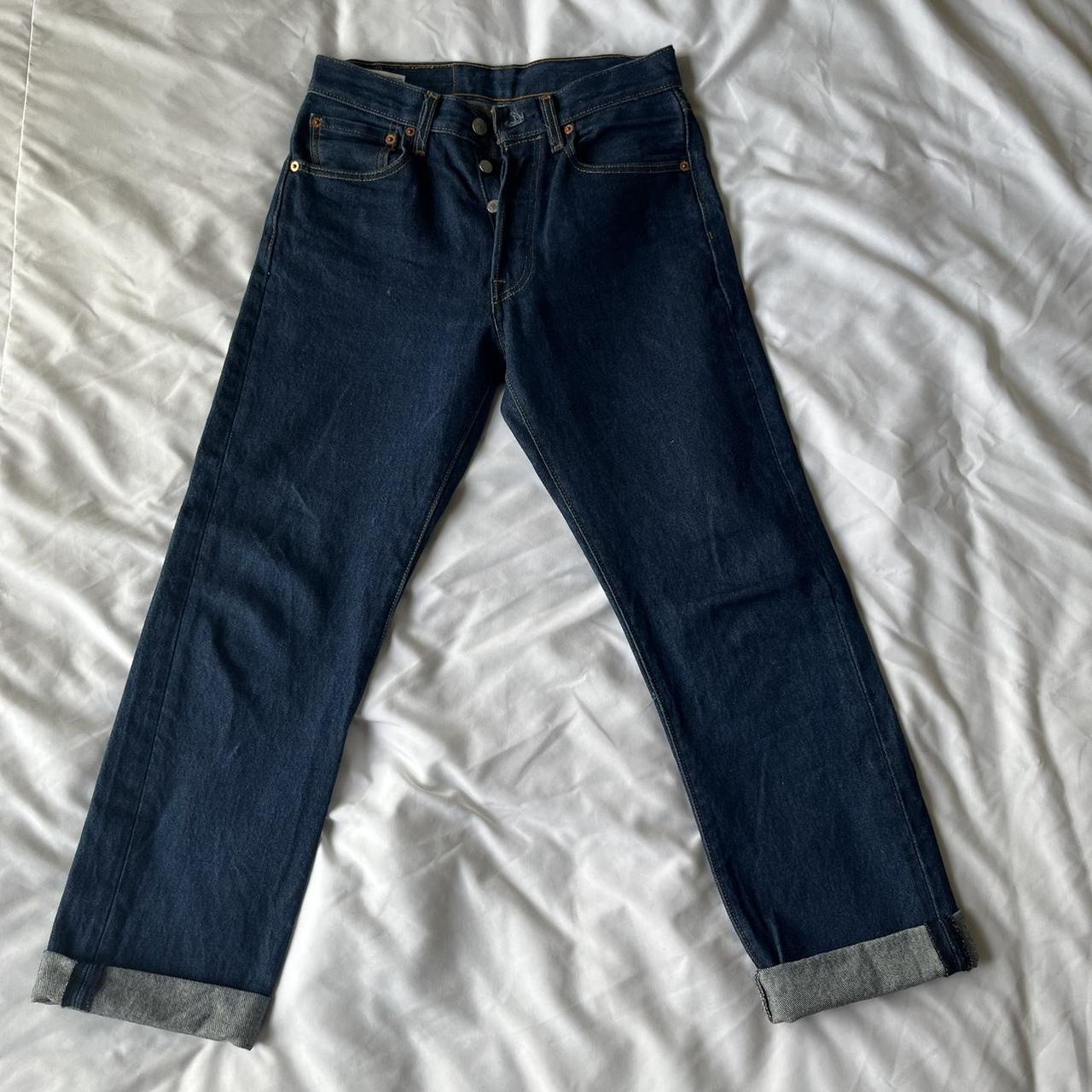 Men’s blue Levis 501 size 28x32 - Depop