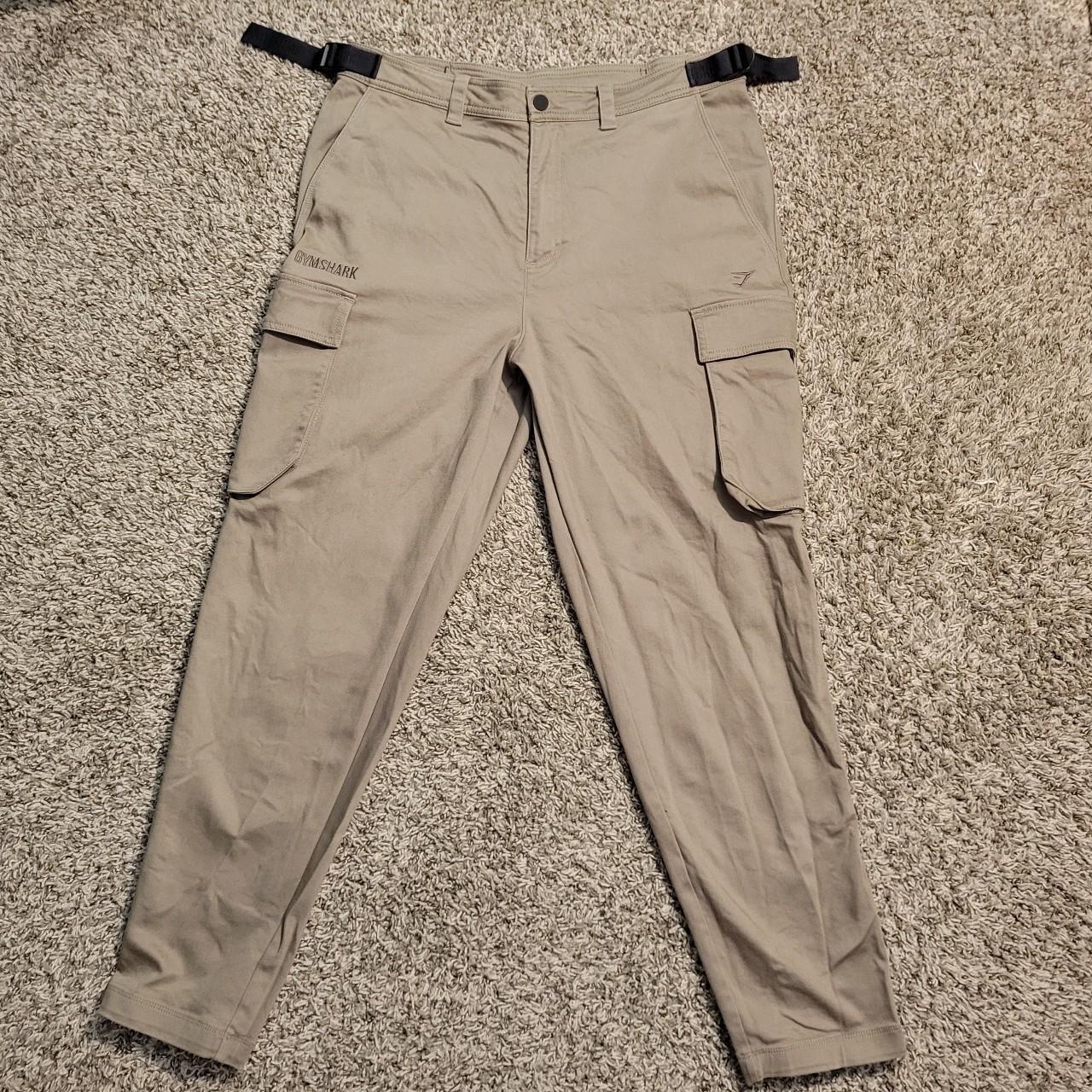 Gymshark Men's Pants Green M – OUT OF STOCK REST DAY WOVEN CARGO …