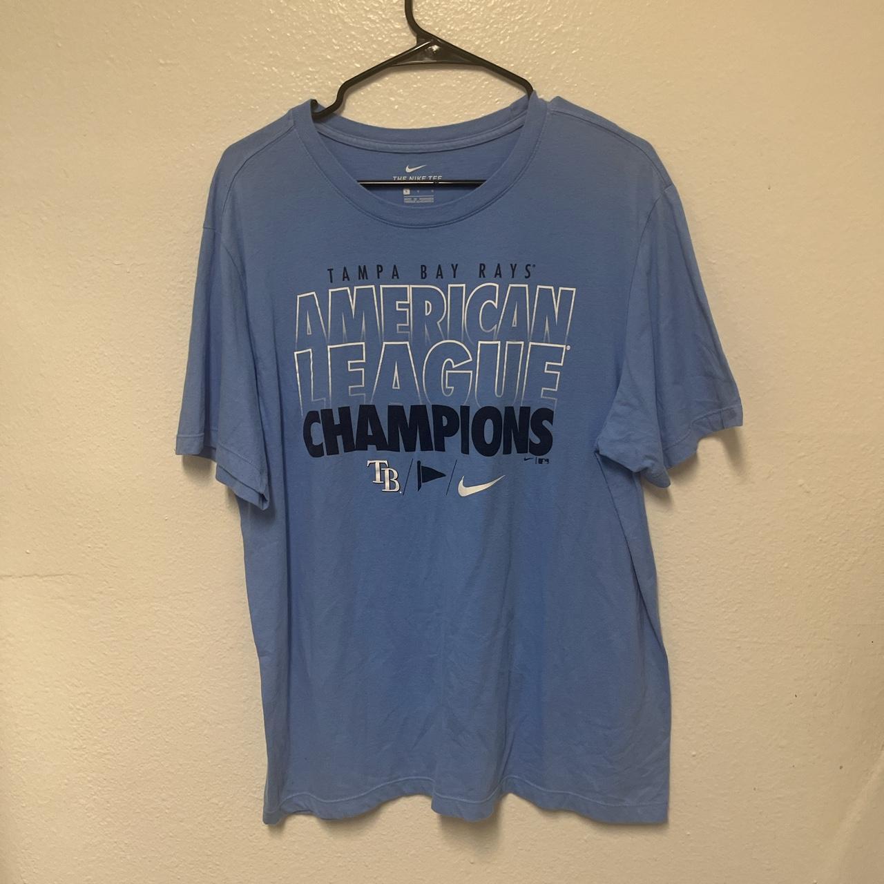 2000s Nike Tampa Bay Rays Polo dress Tee Super - Depop