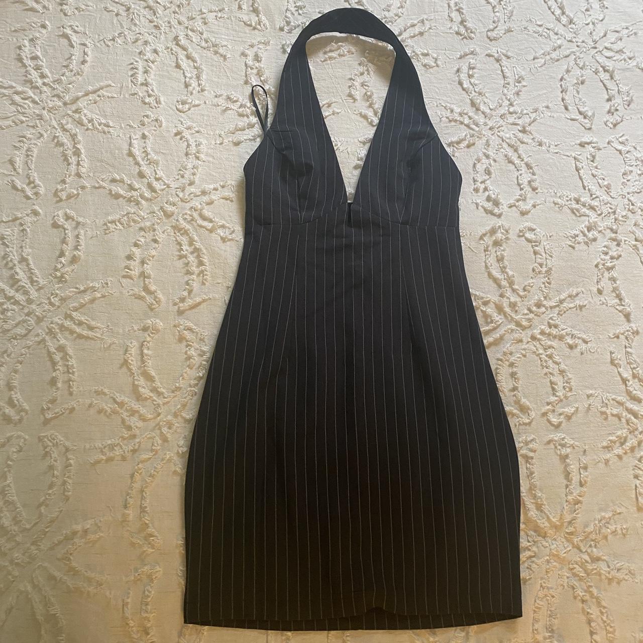 princess polly pinstripe halter dress size 0 would... Depop
