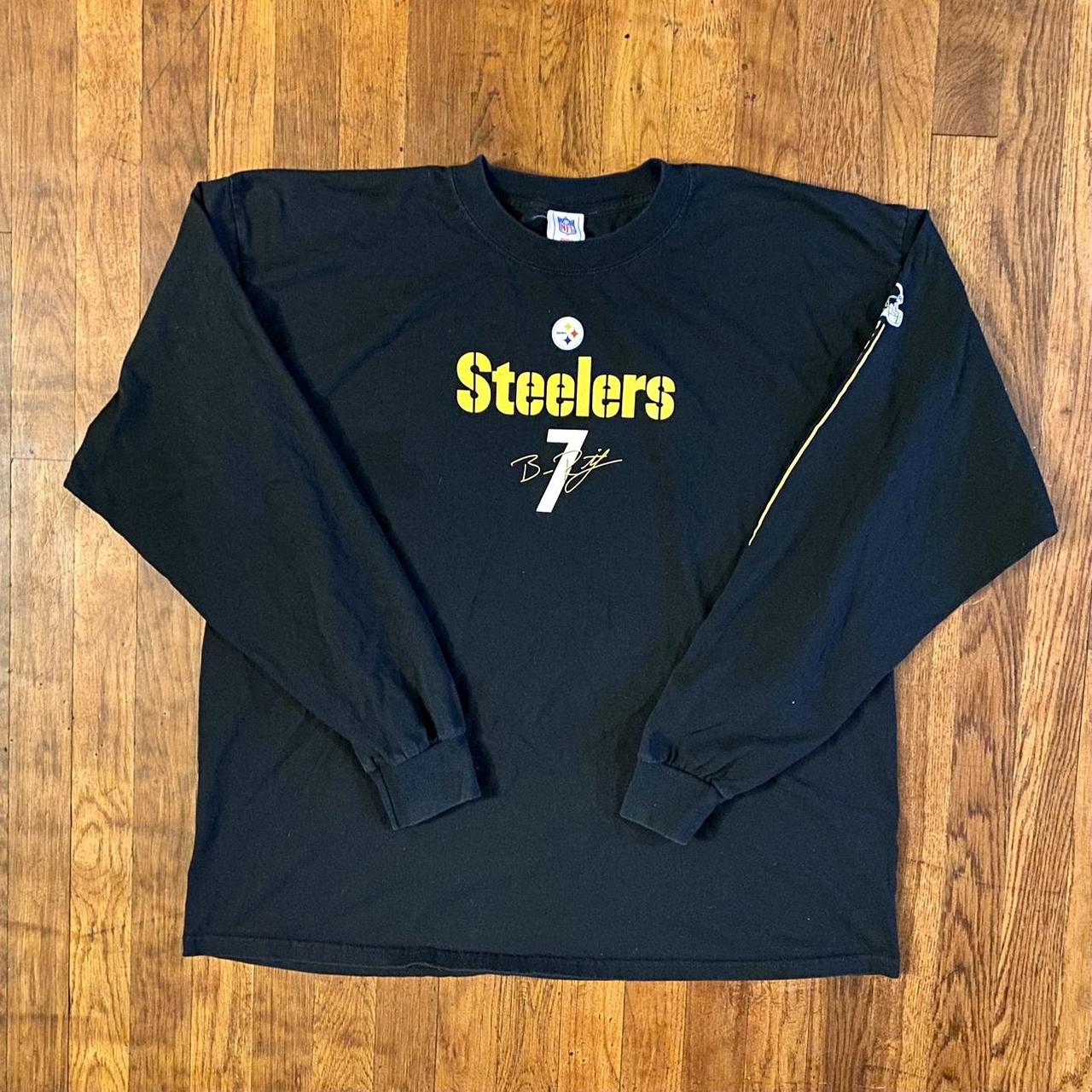 VINTAGE STEELERS BUTTON UP SHIRT Pittsburgh Steelers - Depop