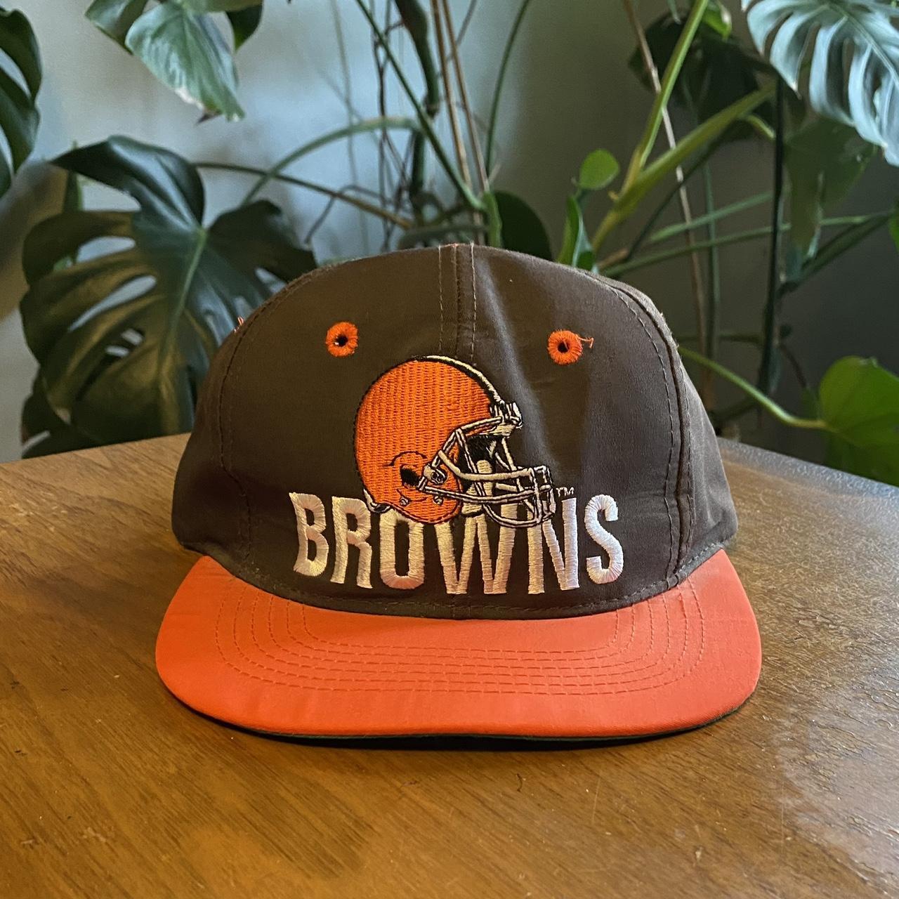 vintage 90s Cleveland browns fitted hat In - Depop