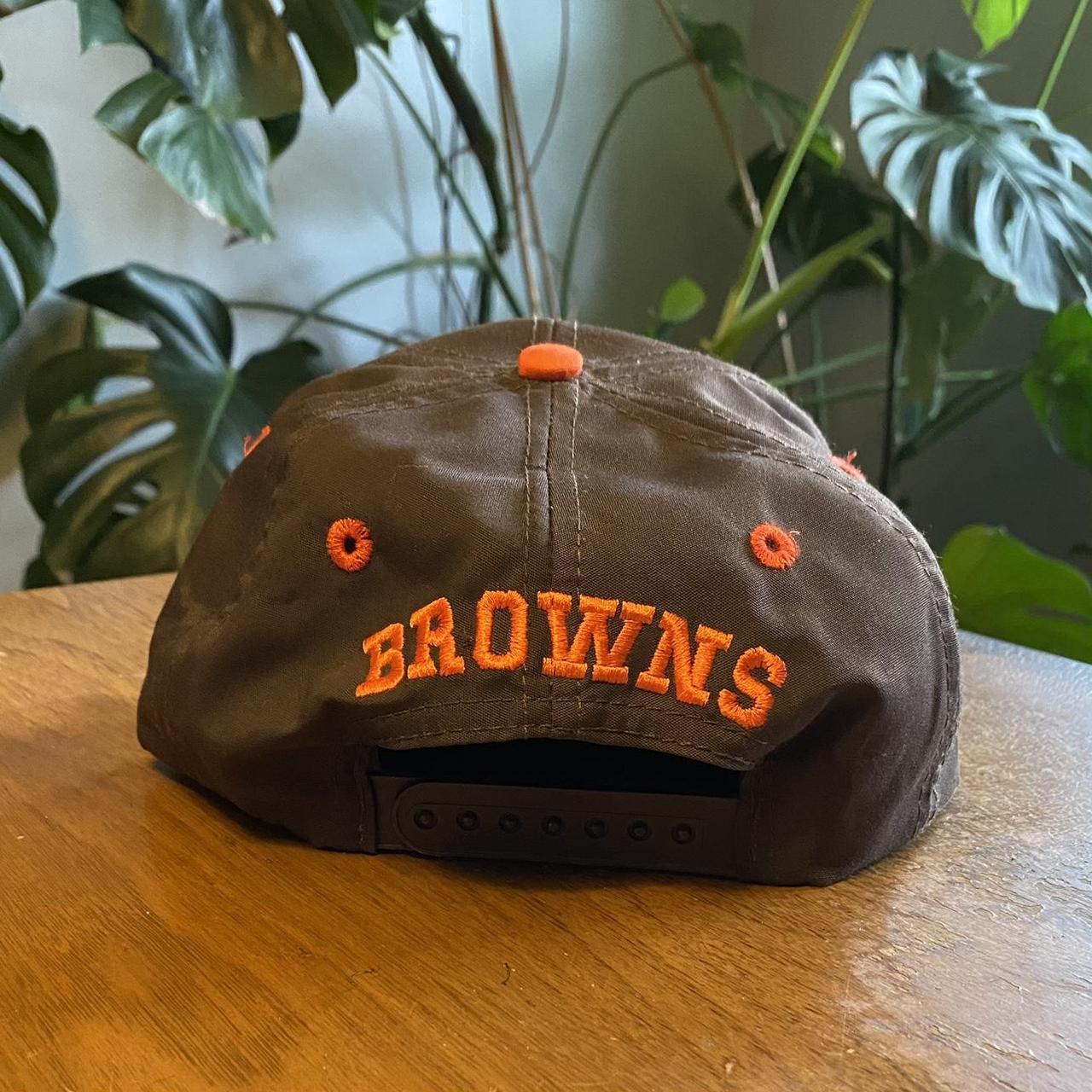 vintage 90s Cleveland browns fitted hat In - Depop