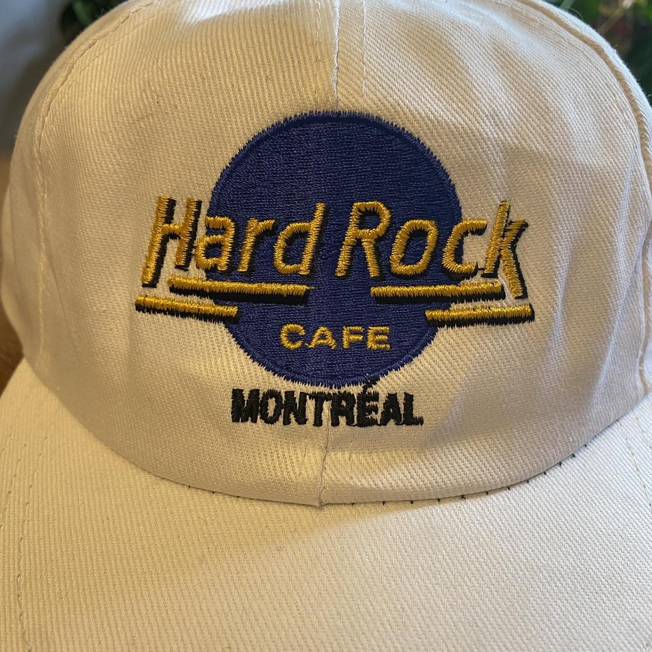 Vintage Hard Rock Cafe Hat. Dope Hard Rock strap... Depop