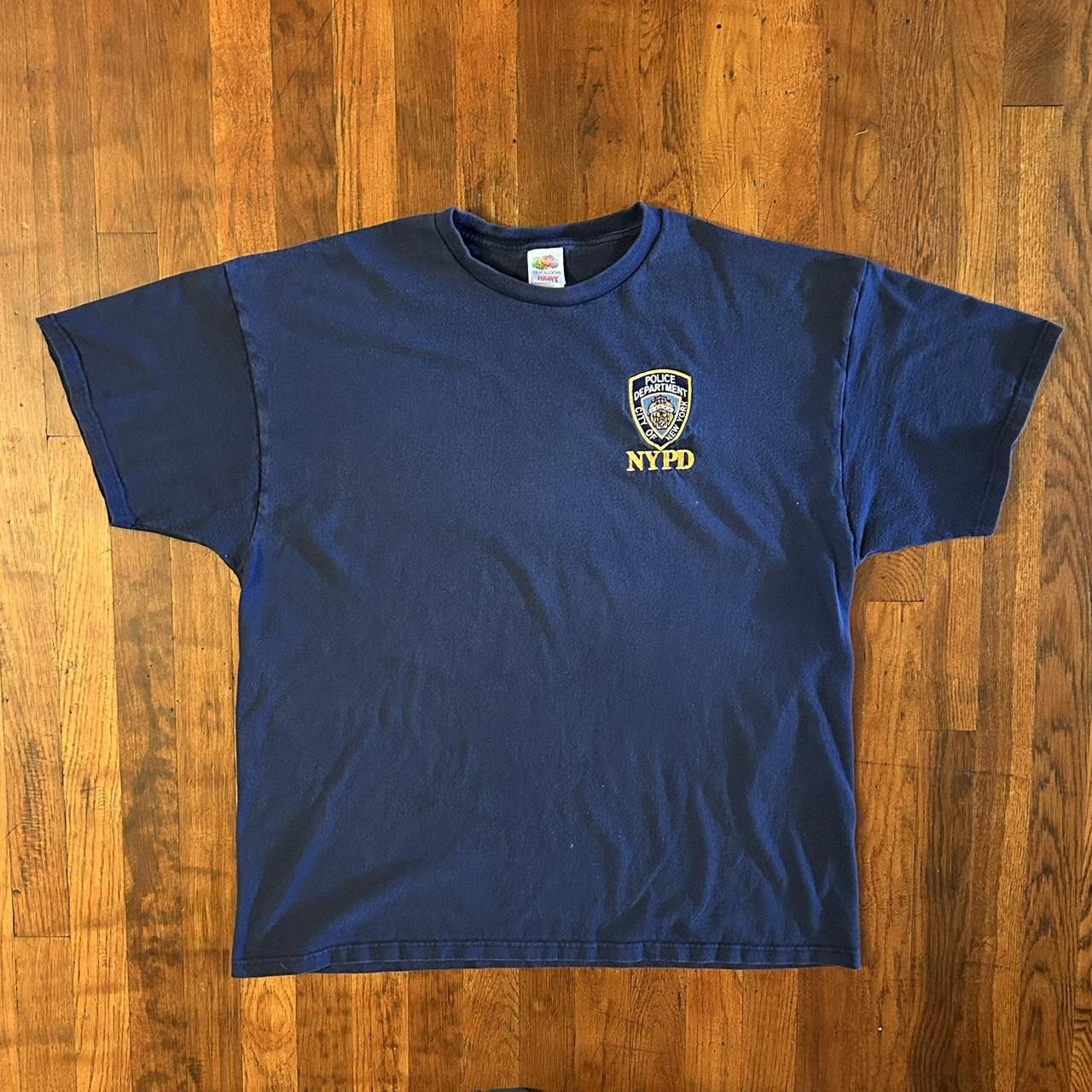 NYPD EMBROIDERED T-Shirt 