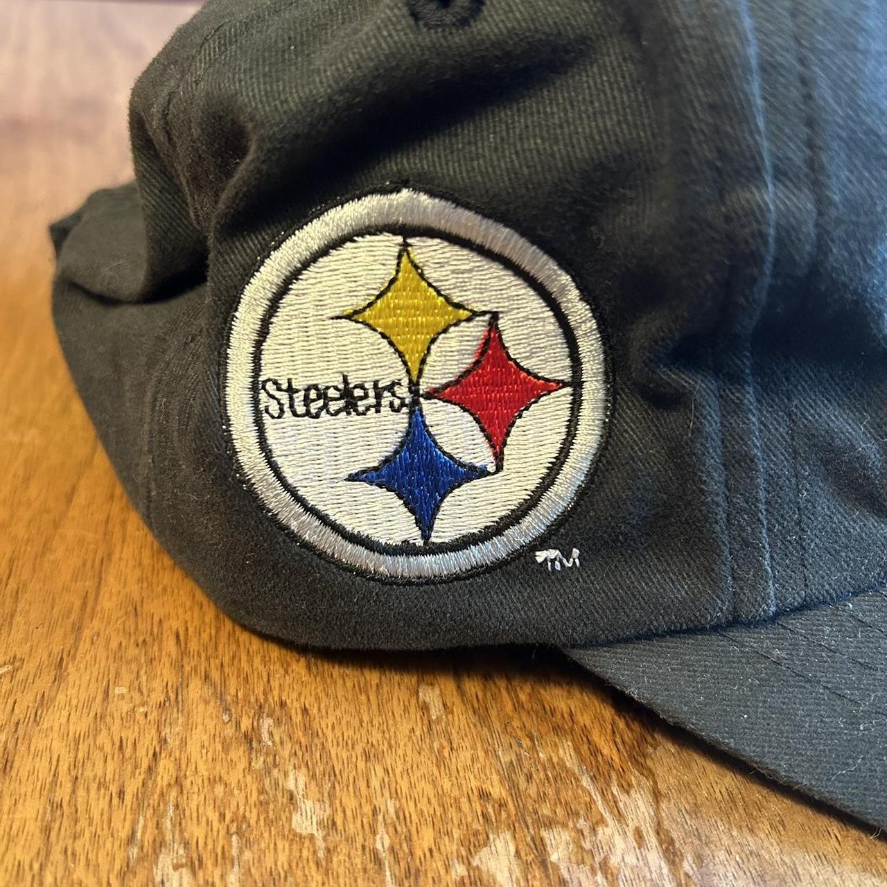 Vintage Steelers Hat. Steelers Starter fitted hat. - Depop