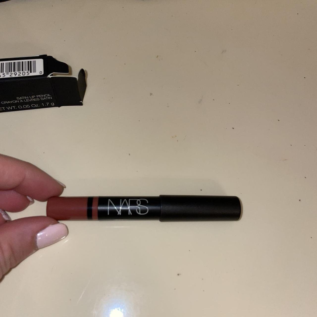 Mini NARS satin lip pencil in the color Rikugien.... - Depop