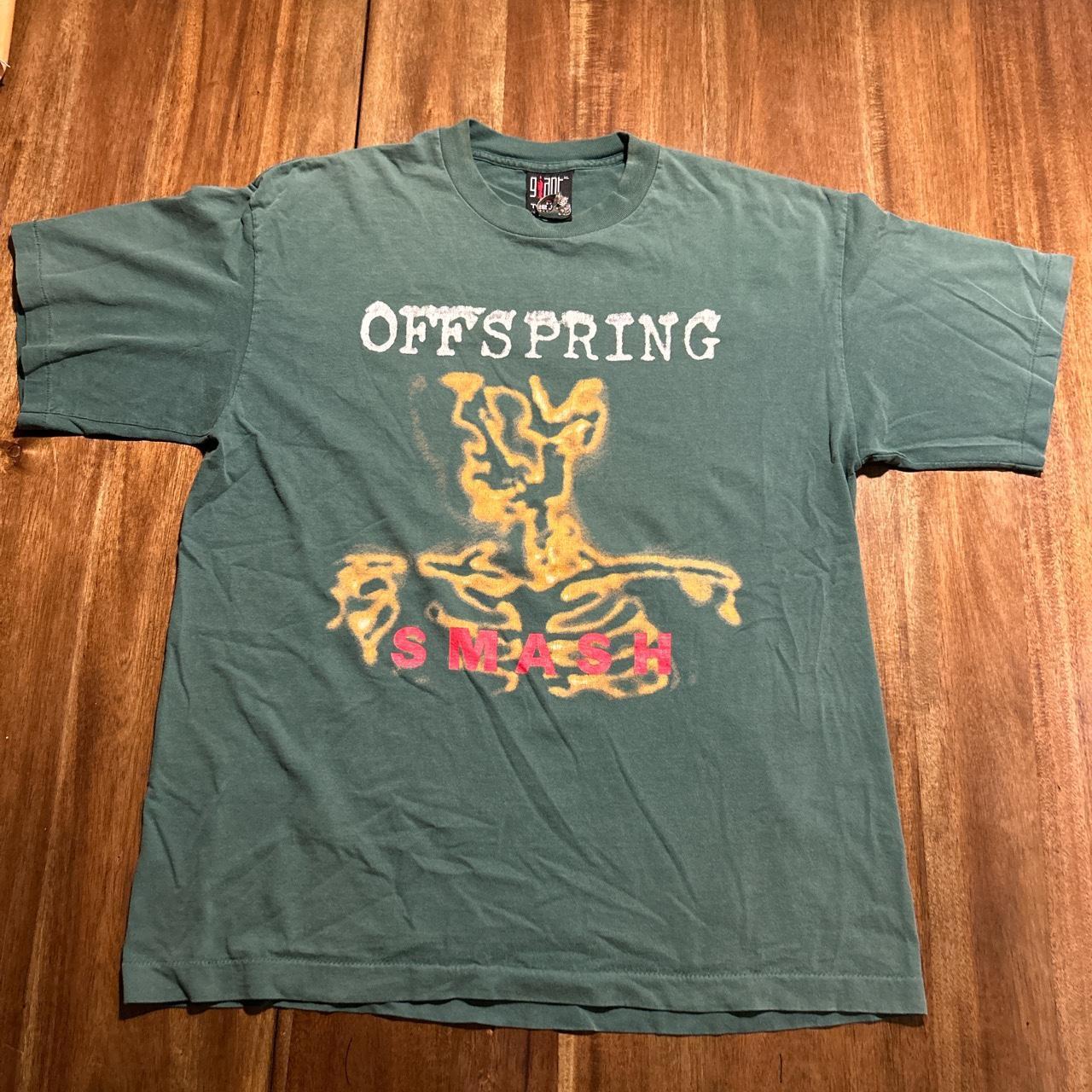 Vintage Offspring “smash” band tee Rare tee Size... - Depop