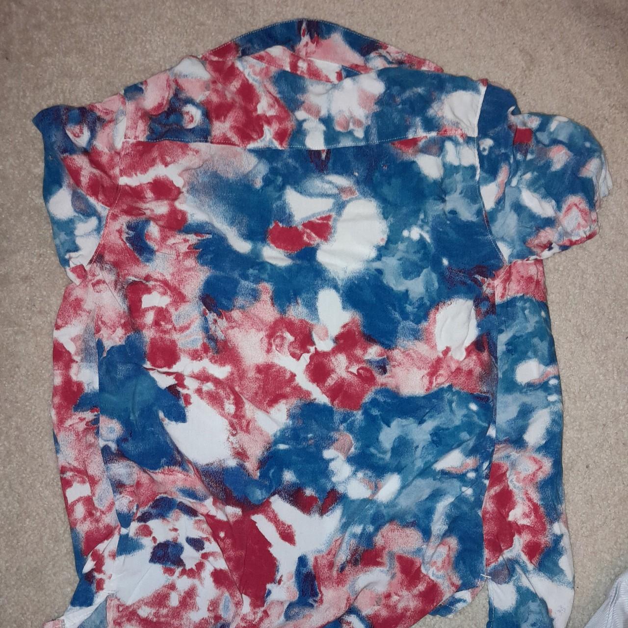 Men's Red and Blue Shirt (2)