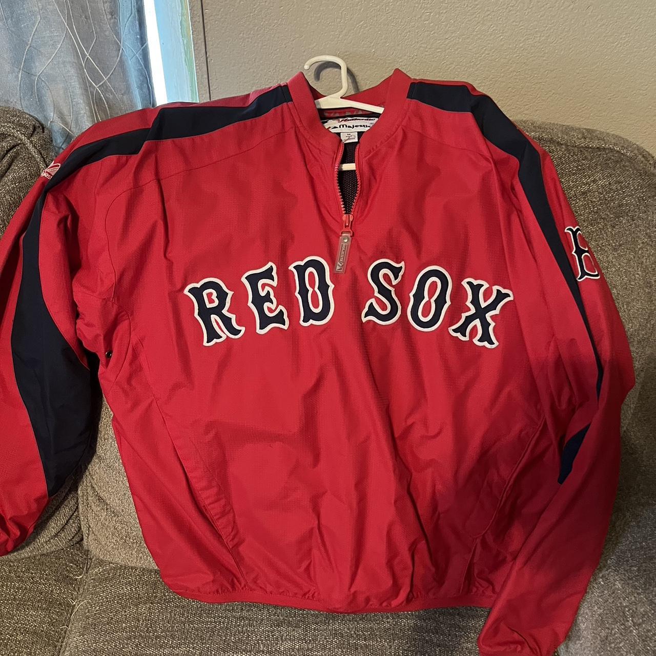 Vintage Boston Red Sox Jacket Excellent - Depop