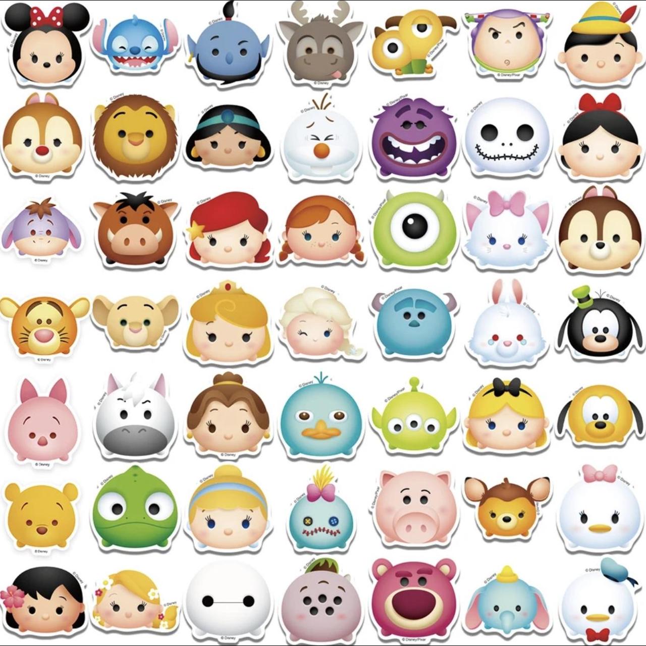 Disney Tsum Tsum Stickers Pack of 15 Individual... - Depop