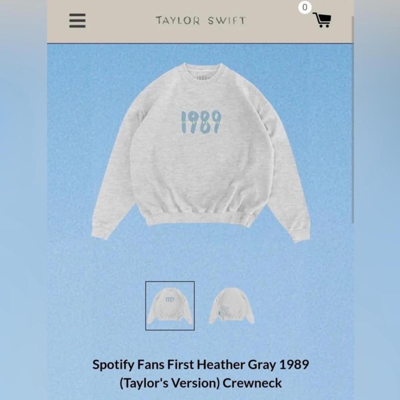 Taylor swift outlets 1989 crewneck