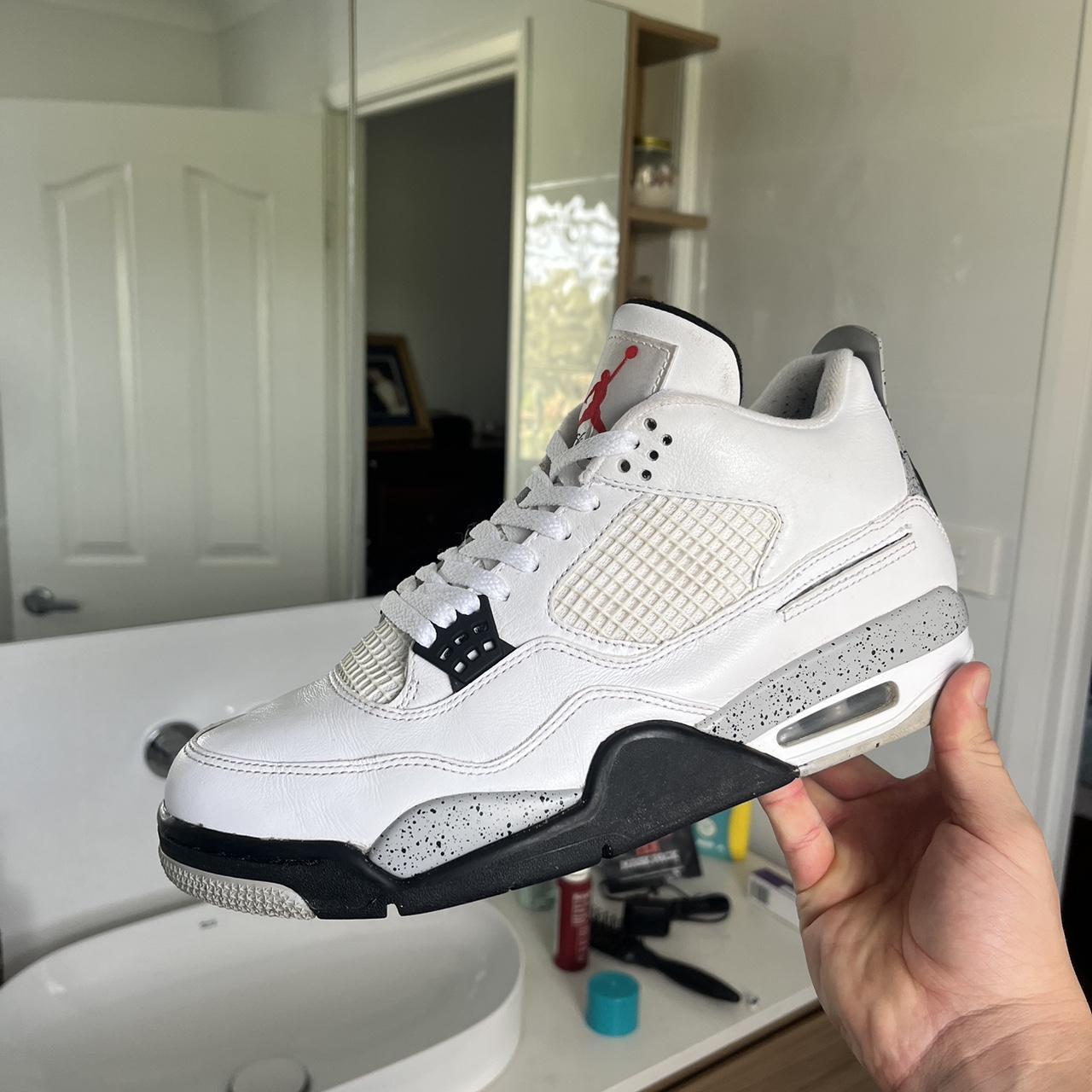 mens jordan 4 white