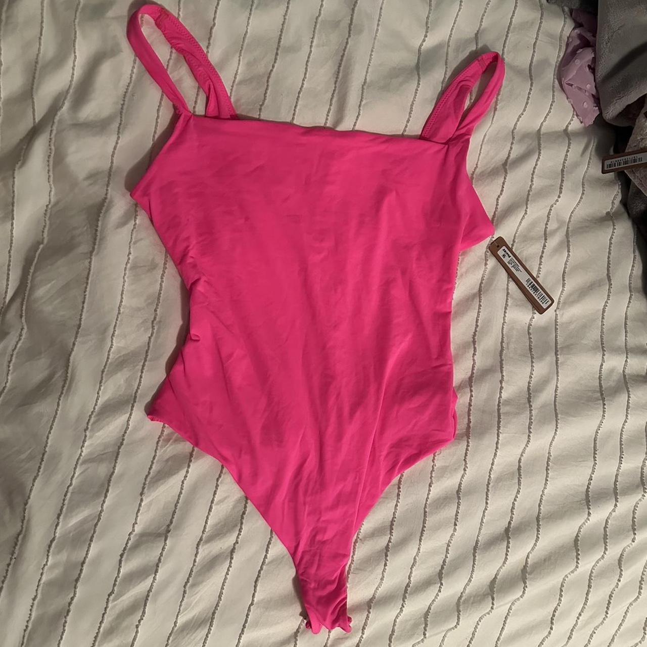 Skims Fits Everybody Square neck bodysuit. New with - Depop