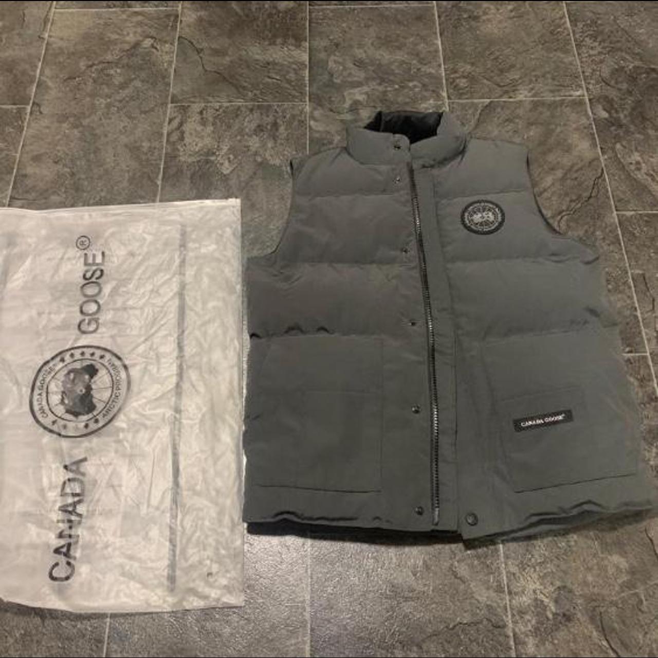 Grey Canada Goose Gilet 🇨🇦 Brand New With Tags Size... - Depop