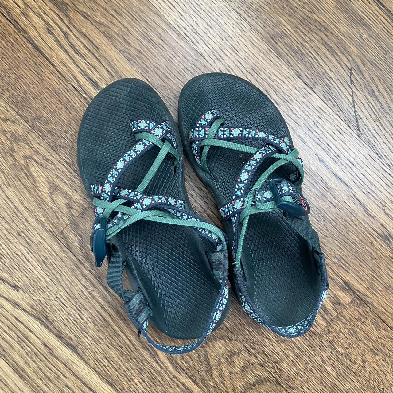 Women’s chacos 7.5. I love the color and pattern... - Depop