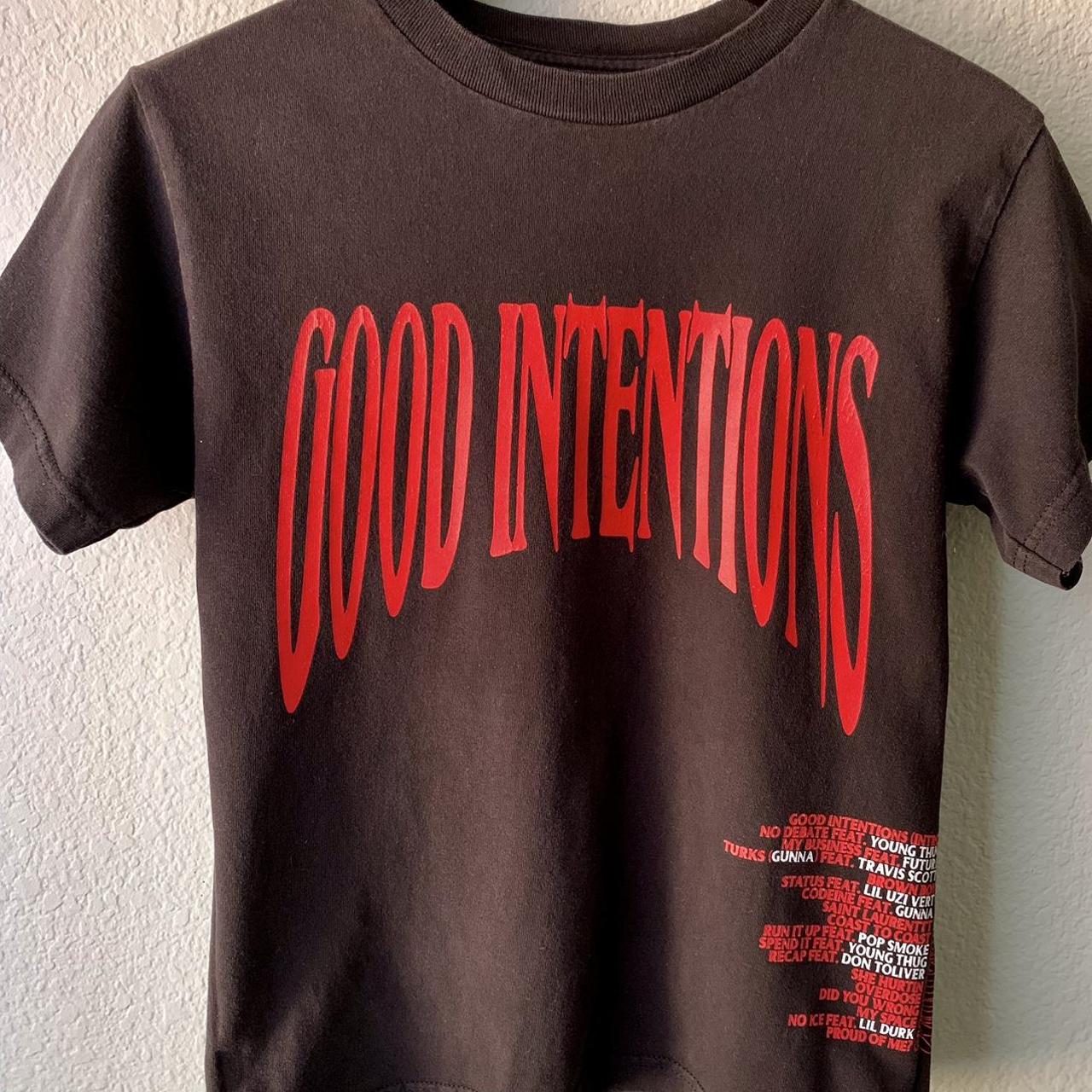 Vlone x Nav Good Intentions T-Shirt Depop