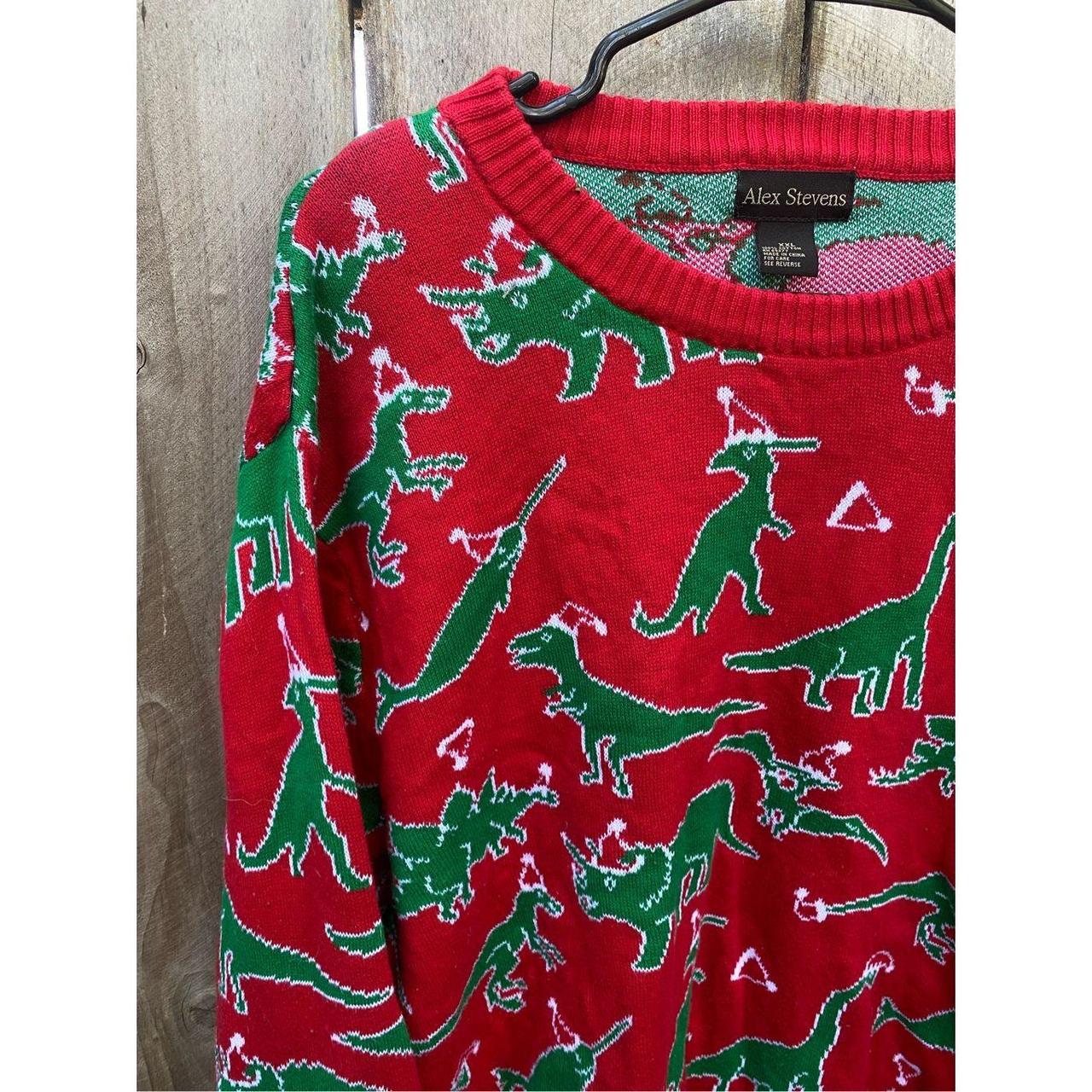 Alex stevens dinosaur sweater hotsell