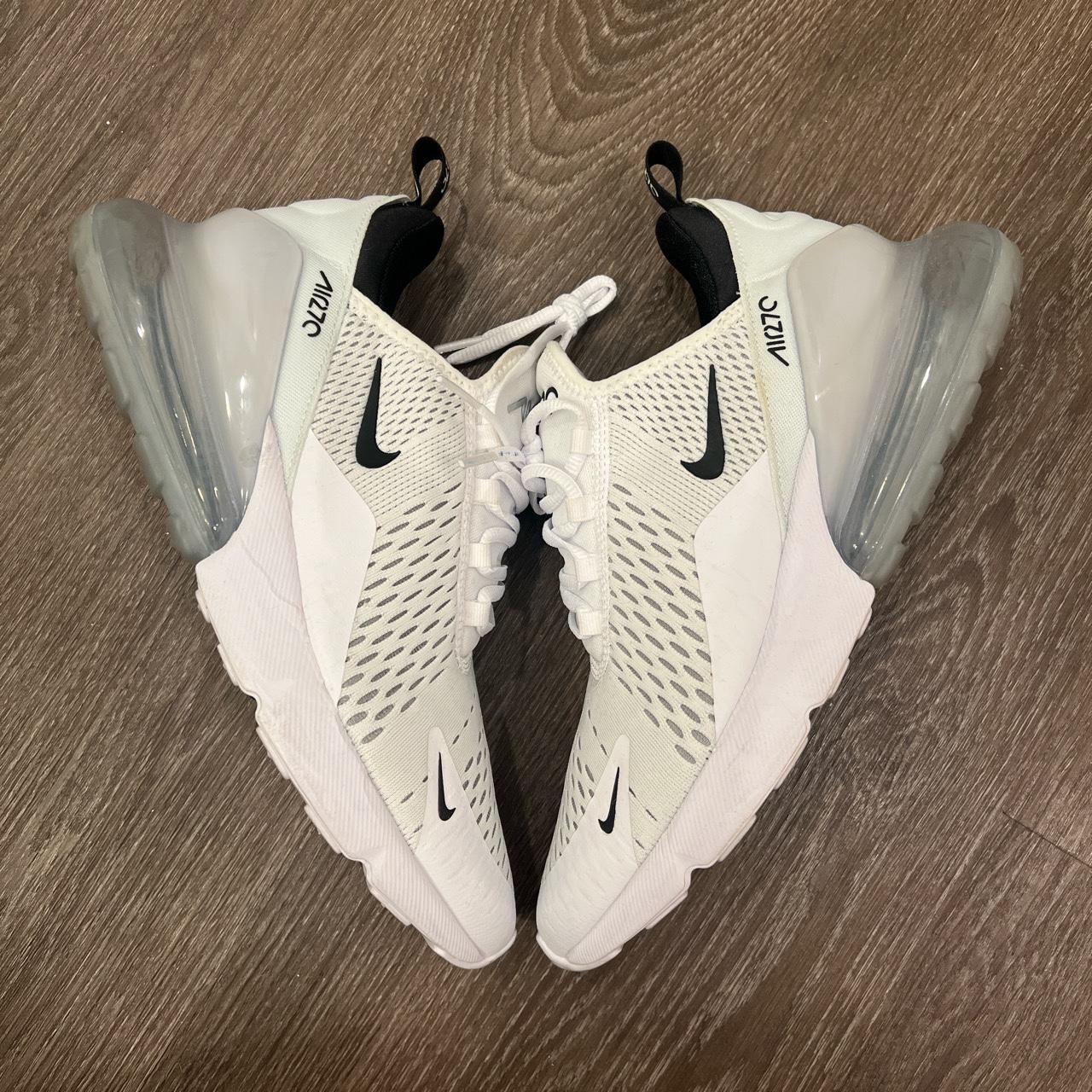 pure white nike air max 270