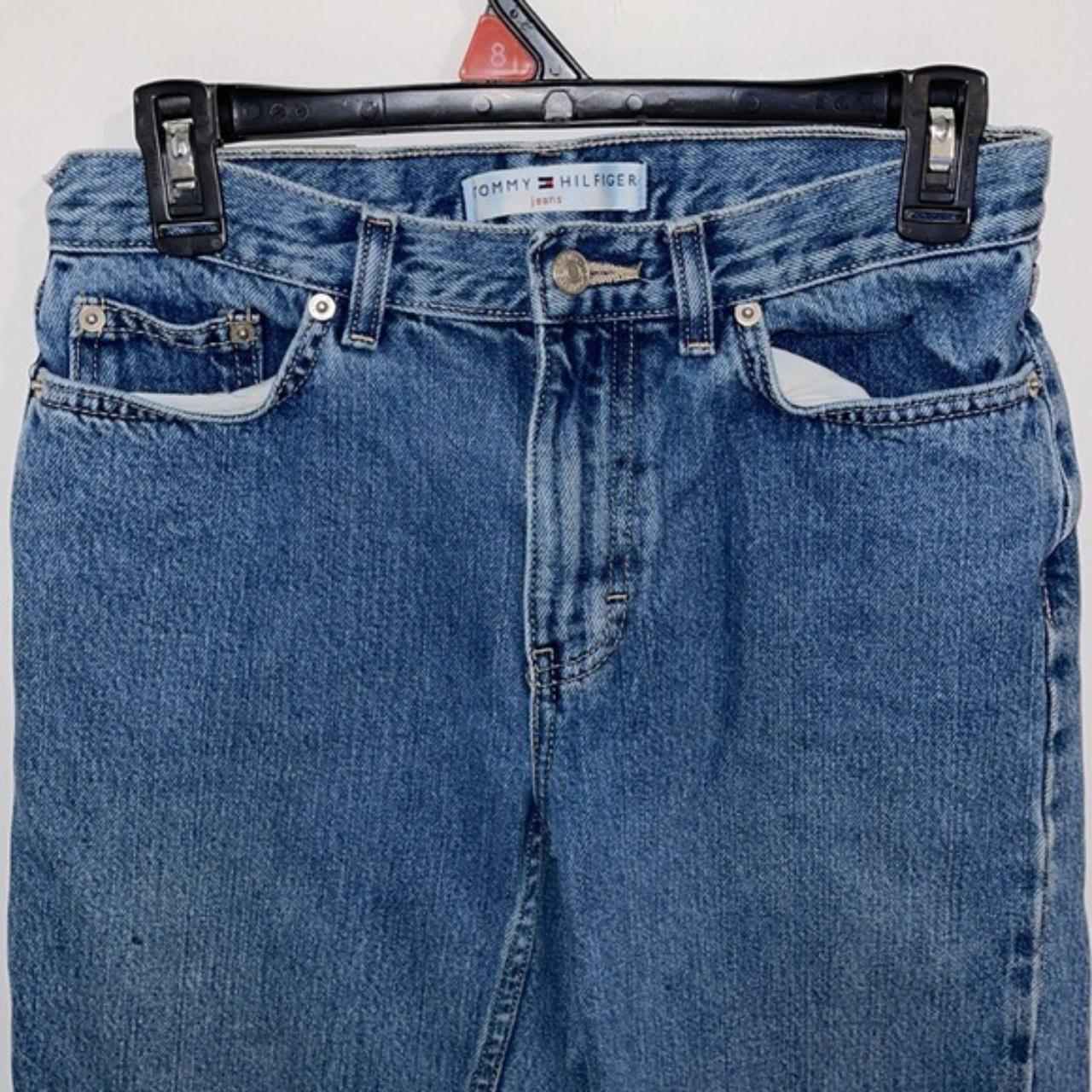 Tommy Hilfiger Women's Blue Jeans | Depop