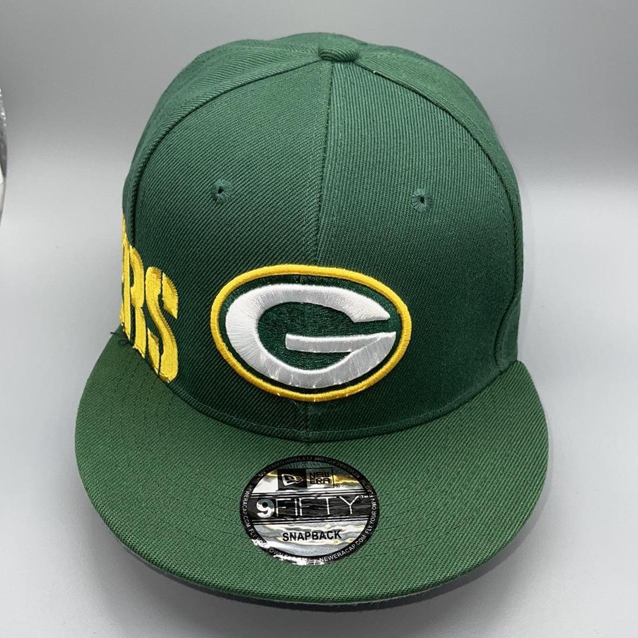 New Flat SnapBack Green Bay Packers Hat Mens. Fast - Depop