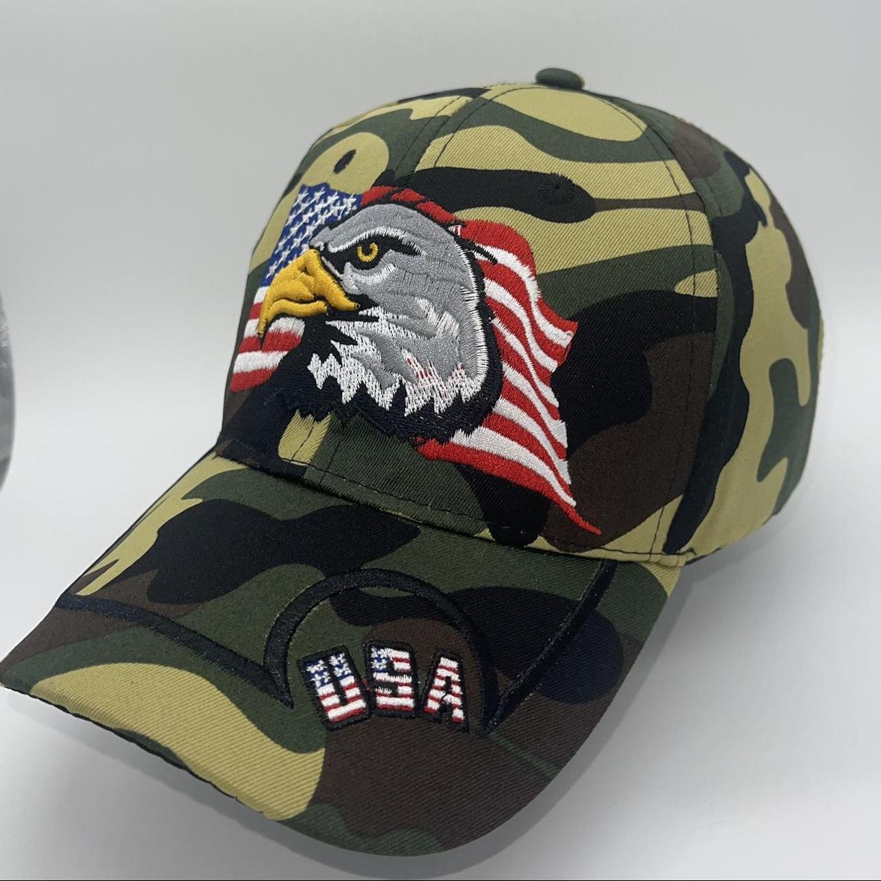 New USA American Camo Hats Men Adjustable Size. Fast - Depop