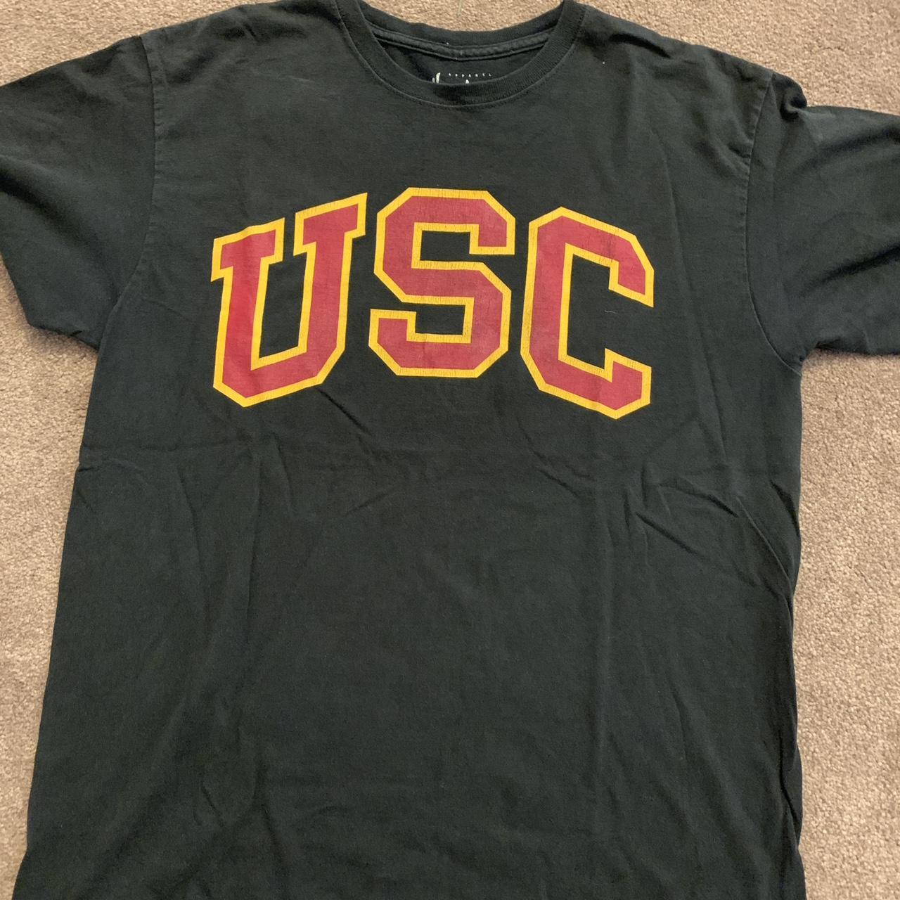 Vintage USC men’s T-shirt Labeled Large fits Medium... - Depop