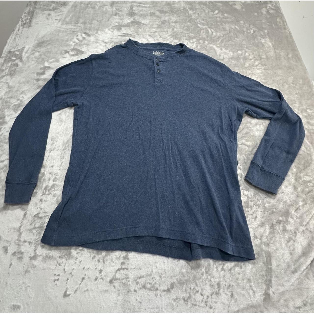 Basic Editions Men's Sweater - Blue - L – Basic E… - image 1