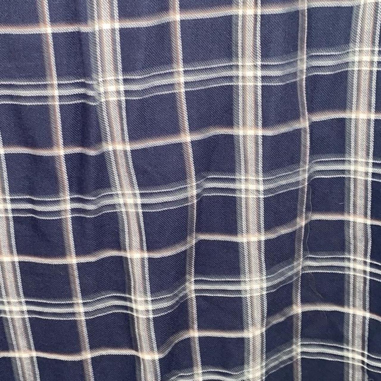 Joie Jessalyn Plaid Dress in Dark Navy • Size:... - Depop