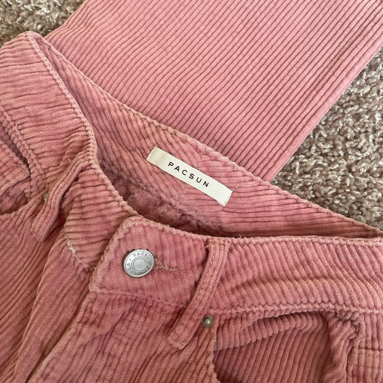 PacSun Women's Pink Trousers Depop