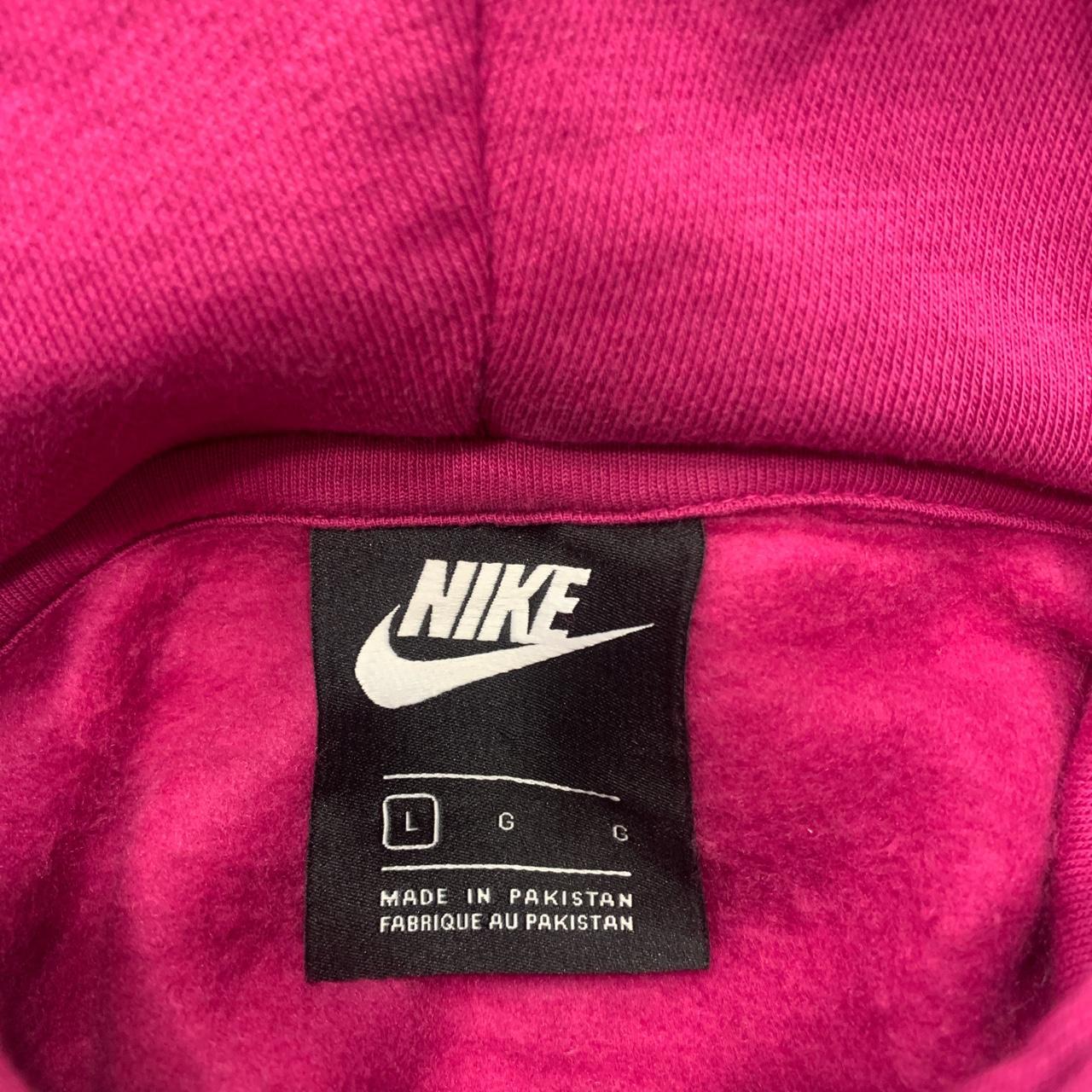 Nike Women's Pink and Purple Hoodie | Depop