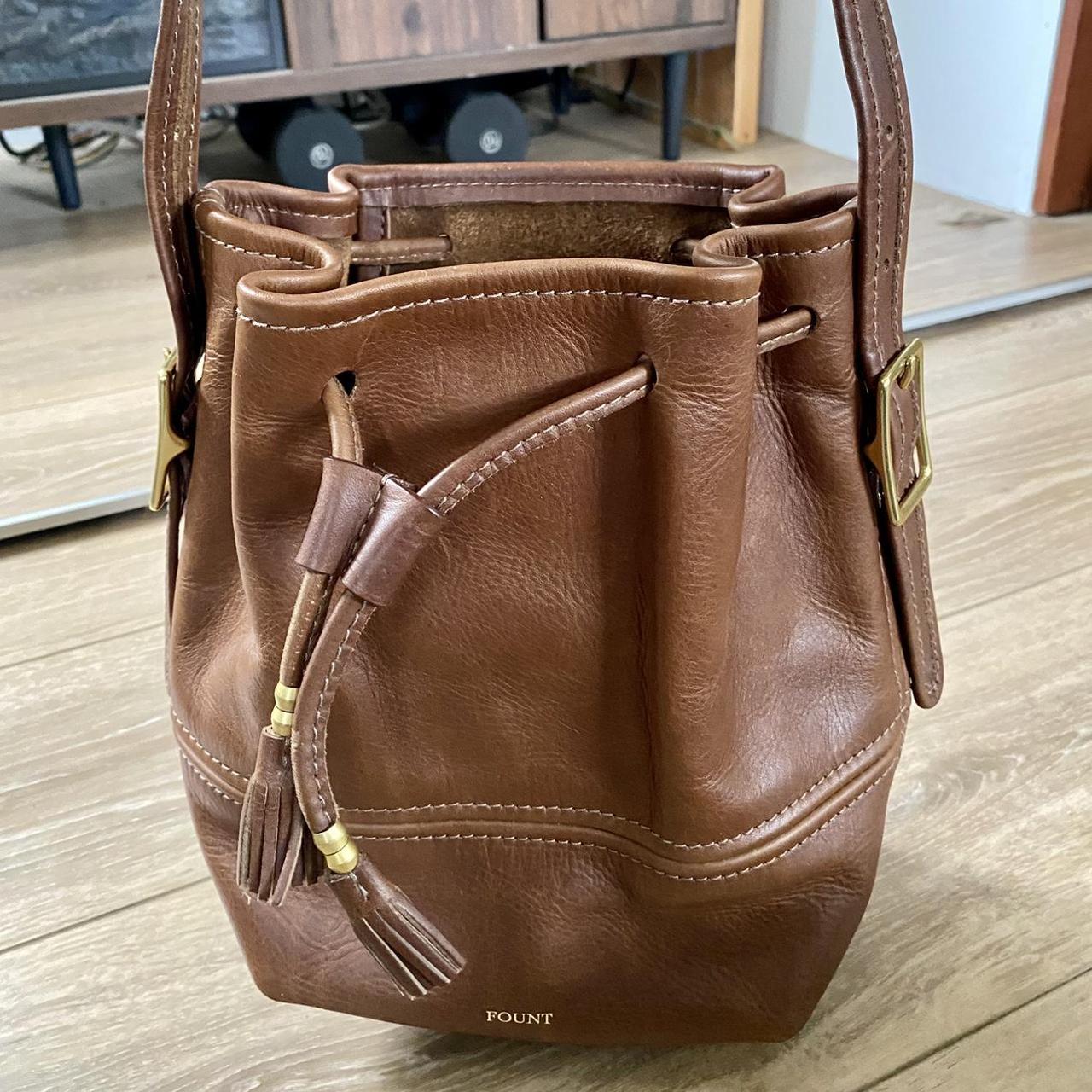 Fount on sale leather bags