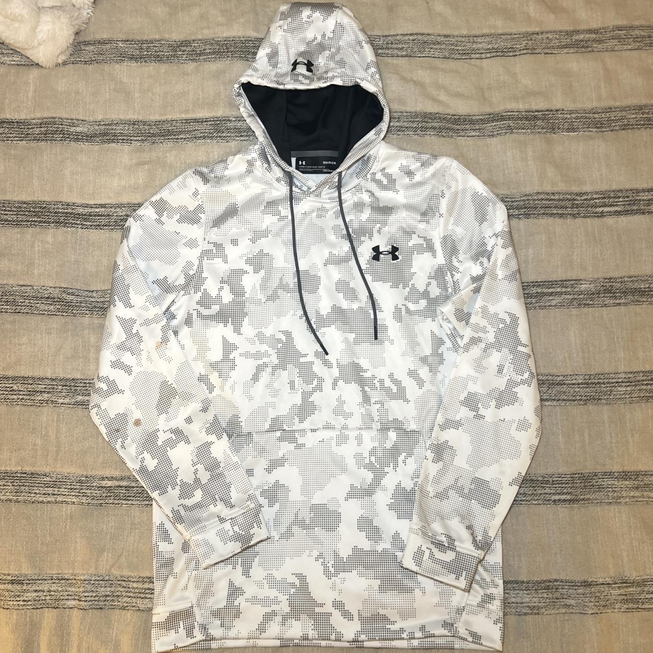 Under Armour Men's Hoodie Grey/White S – Under Armour white