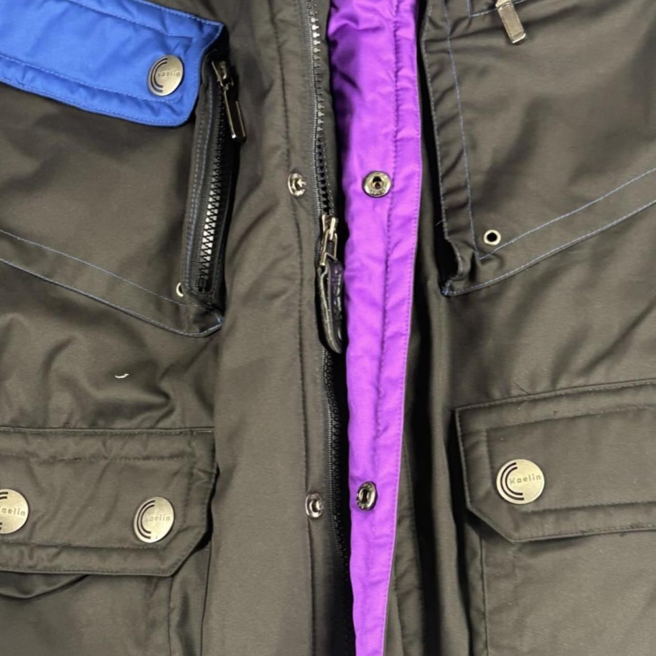 Men's Jacket - Black/Multi - L – Throwback perfor… - image 3