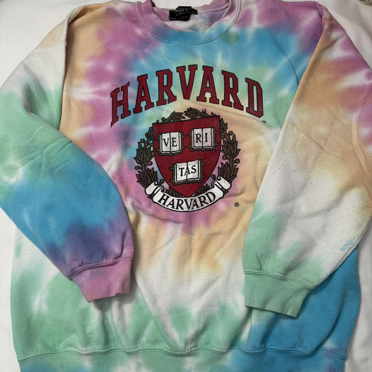 Harvard tie dye hoodie best sale