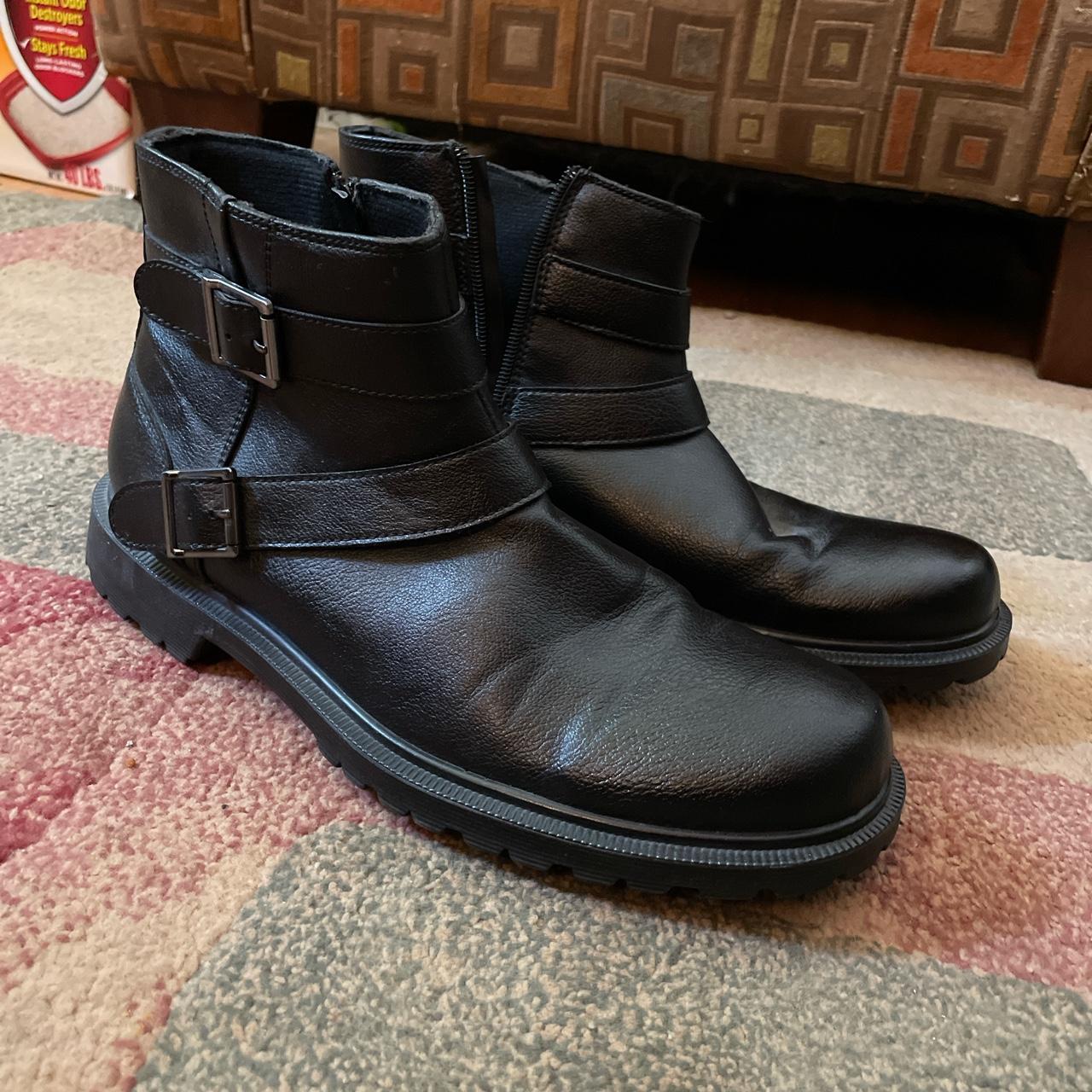 Alfani mens outlet zipper boots