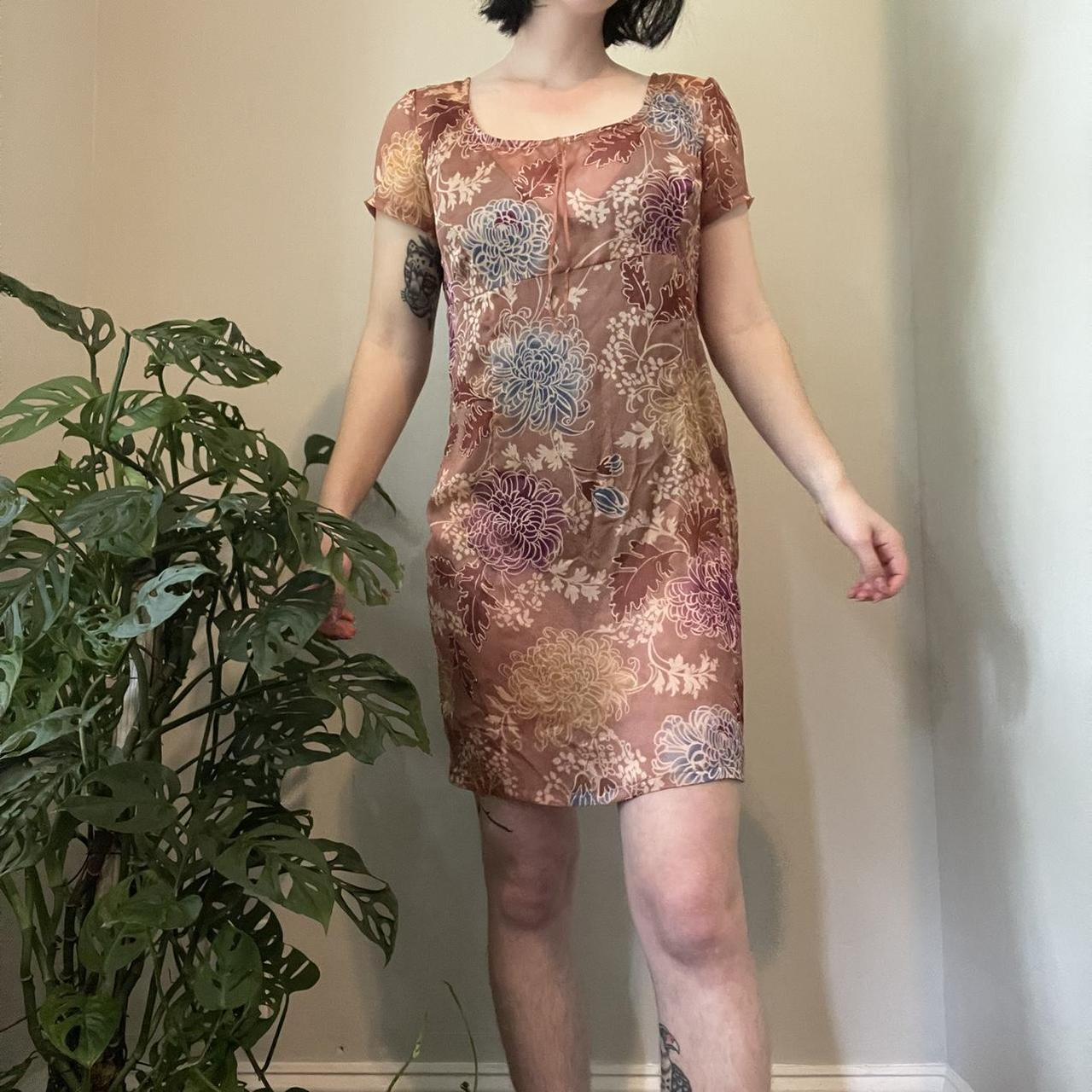 Sprit De Corp floral sheer dress / size 9 , This...