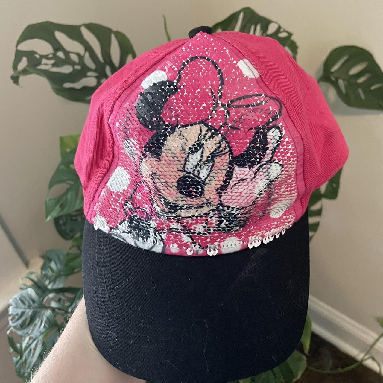 Disney Minnie Mouse Girl's Baseball Cap, Size: One size, Pink